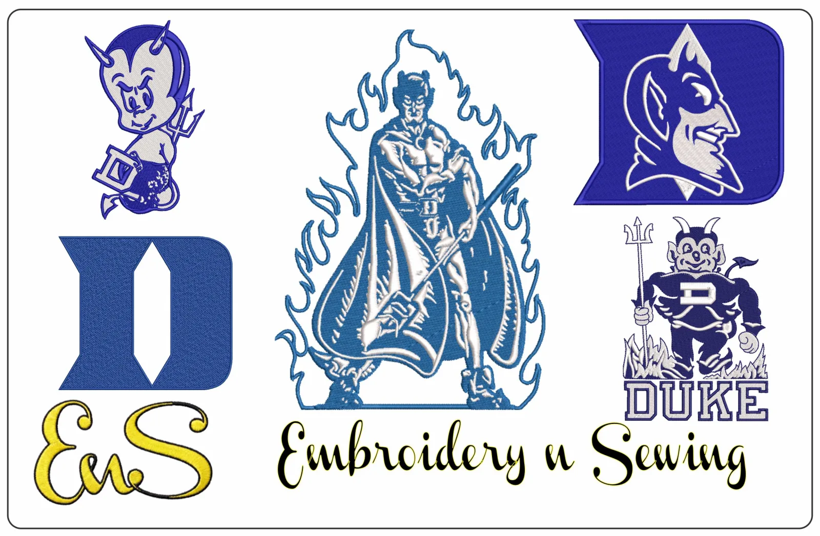 Duke Embroidery Designs: High-Quality Digital Patterns for Collegiate Projects