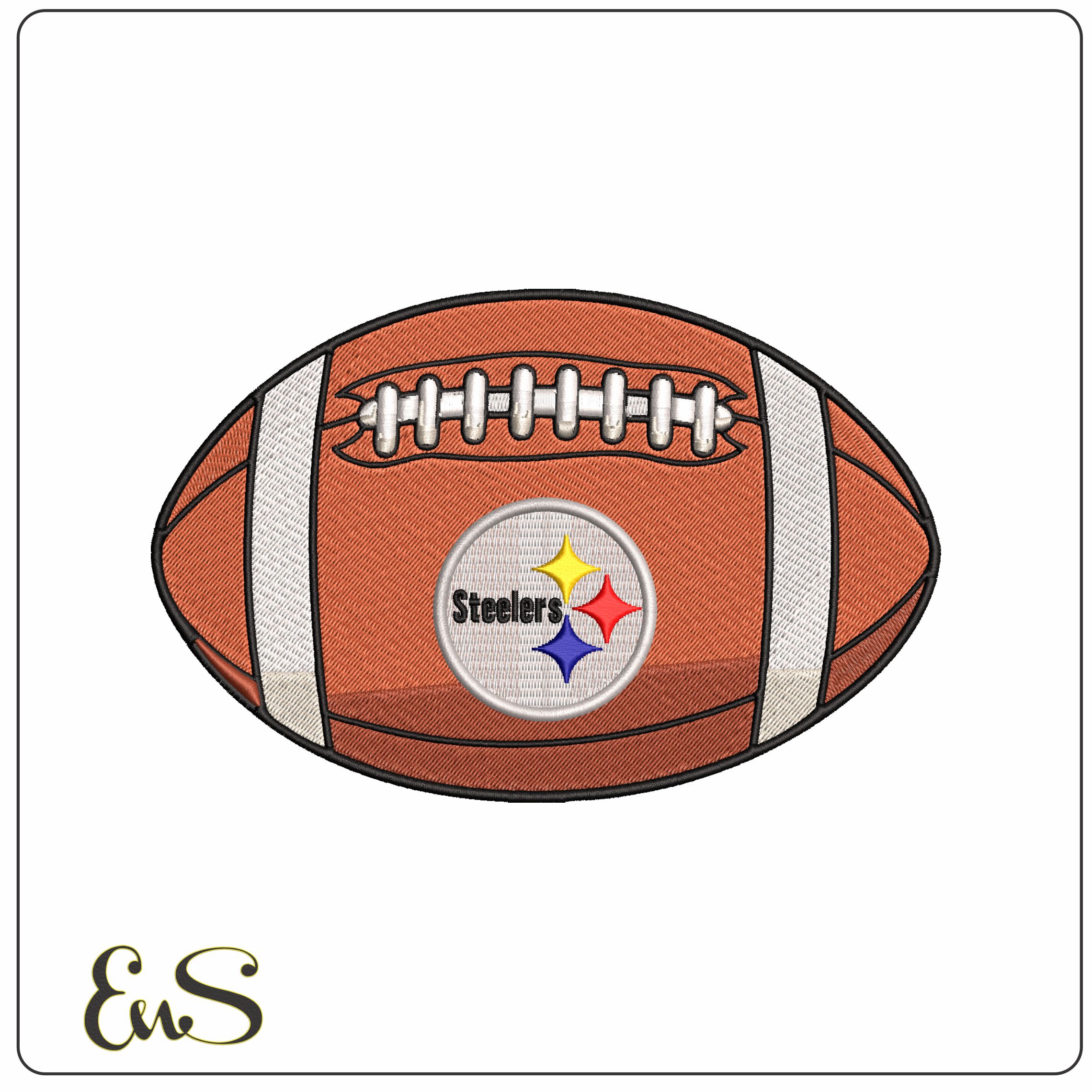 Pittsburgh Steelers American Football NFL   - Elegant embroidery design file-instant download
