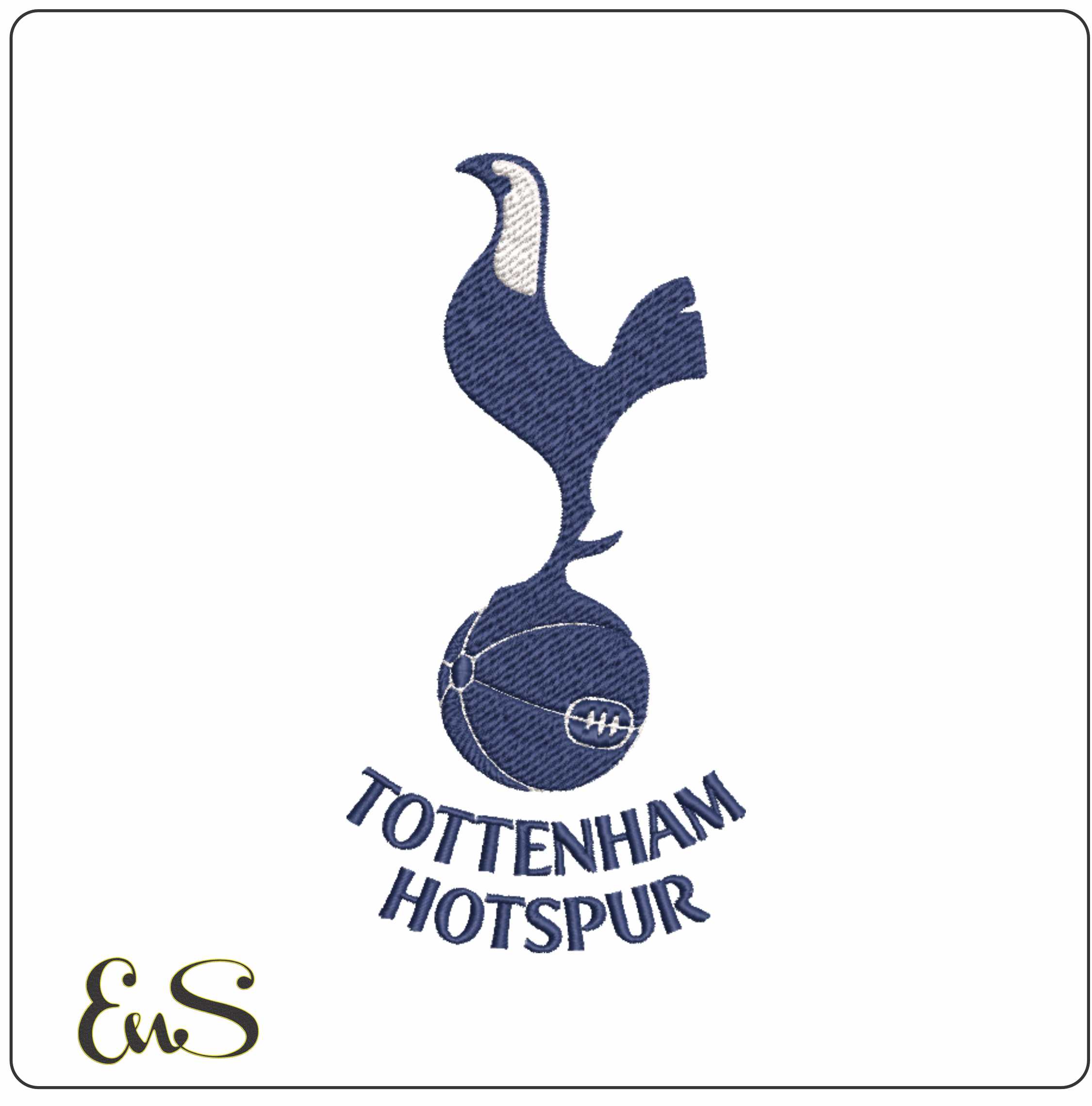 Tottenham Hotspur Spurs Baby and Toddler Embroidery Design