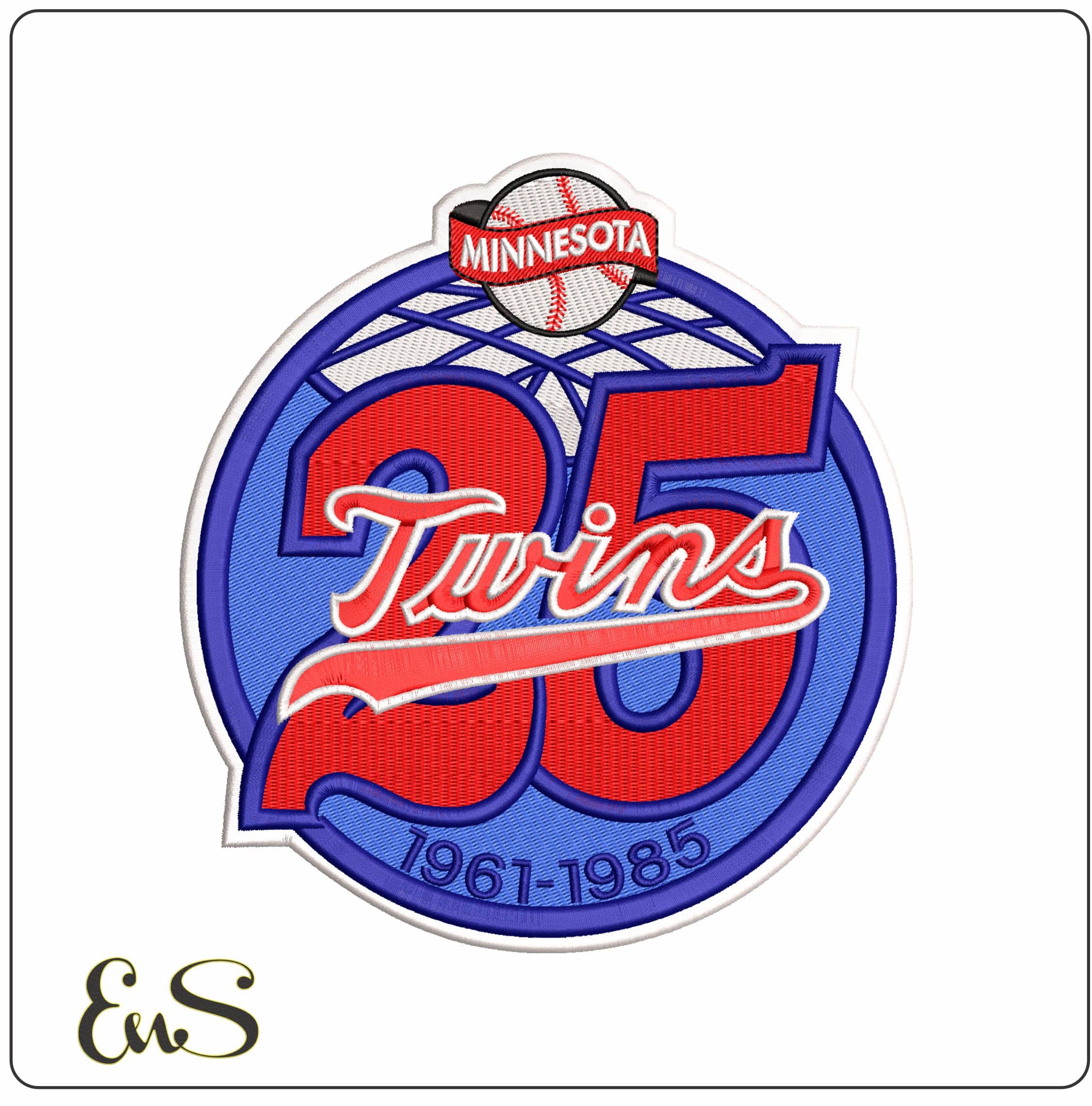 Twins 25 - Elegant embroidery design file-instant download
