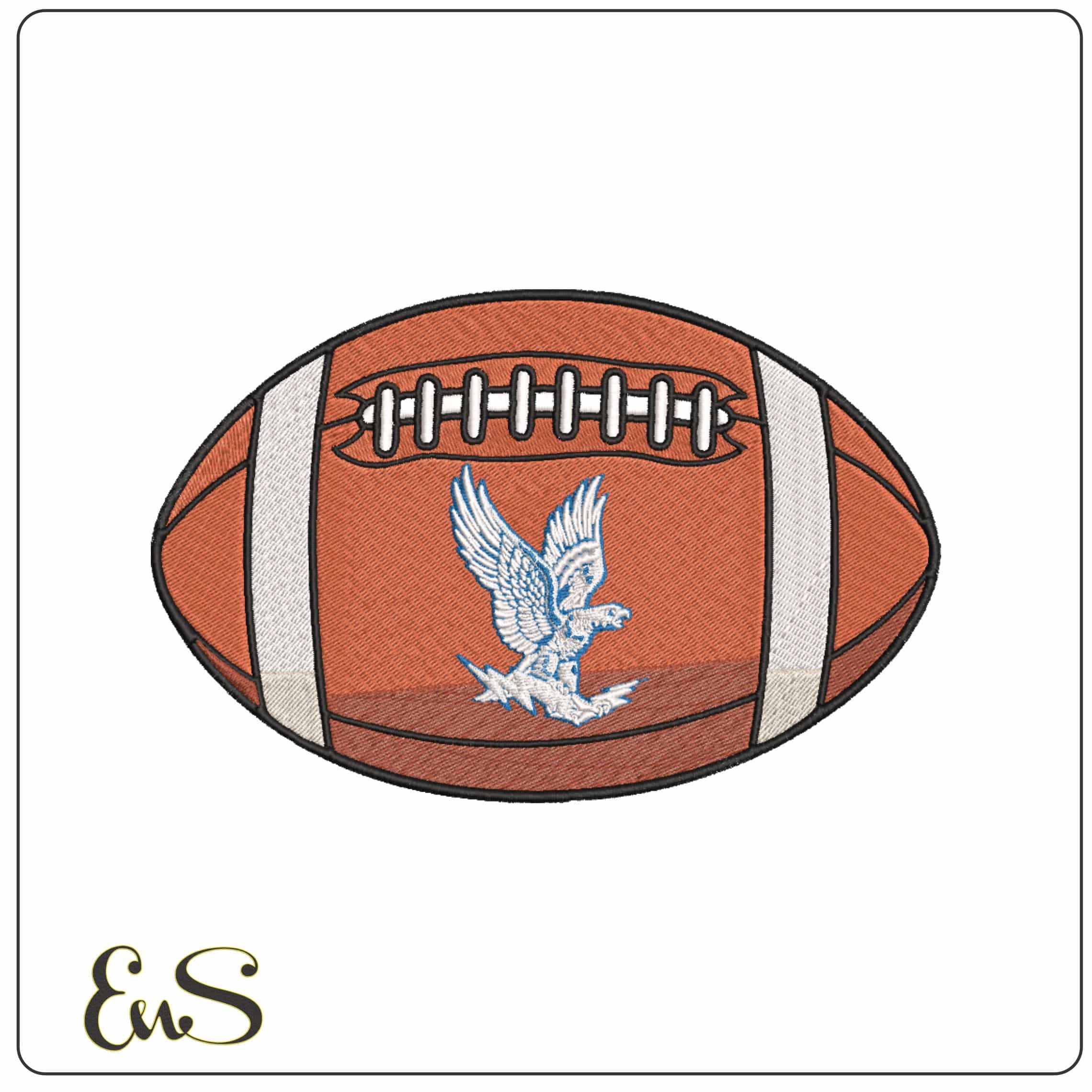American Football Air Force Falcons 1963 1994 Academy College - Elegant embroidery design file-instant download