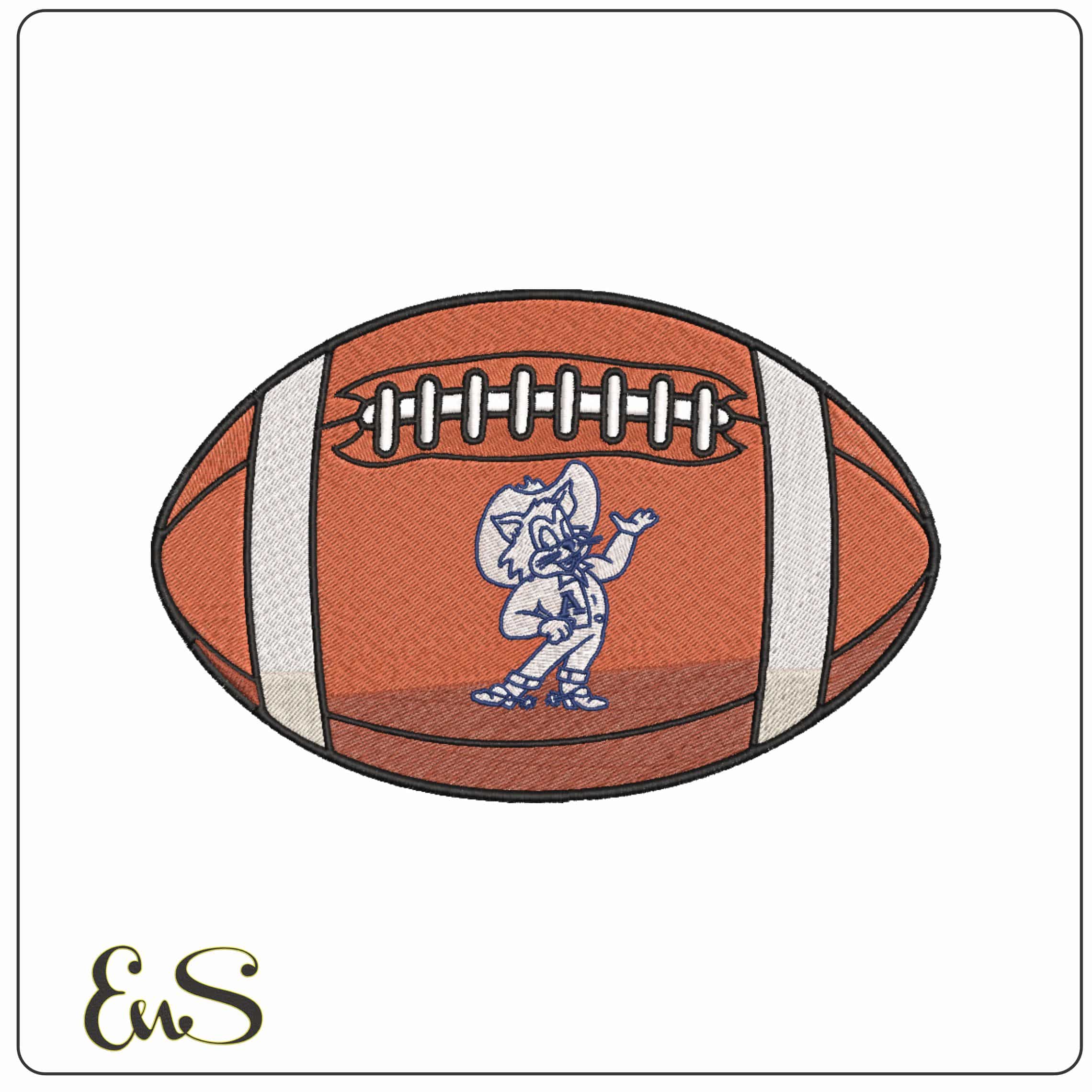 American Football Arizona Wildcats no Background College - Elegant embroidery design file-instant download