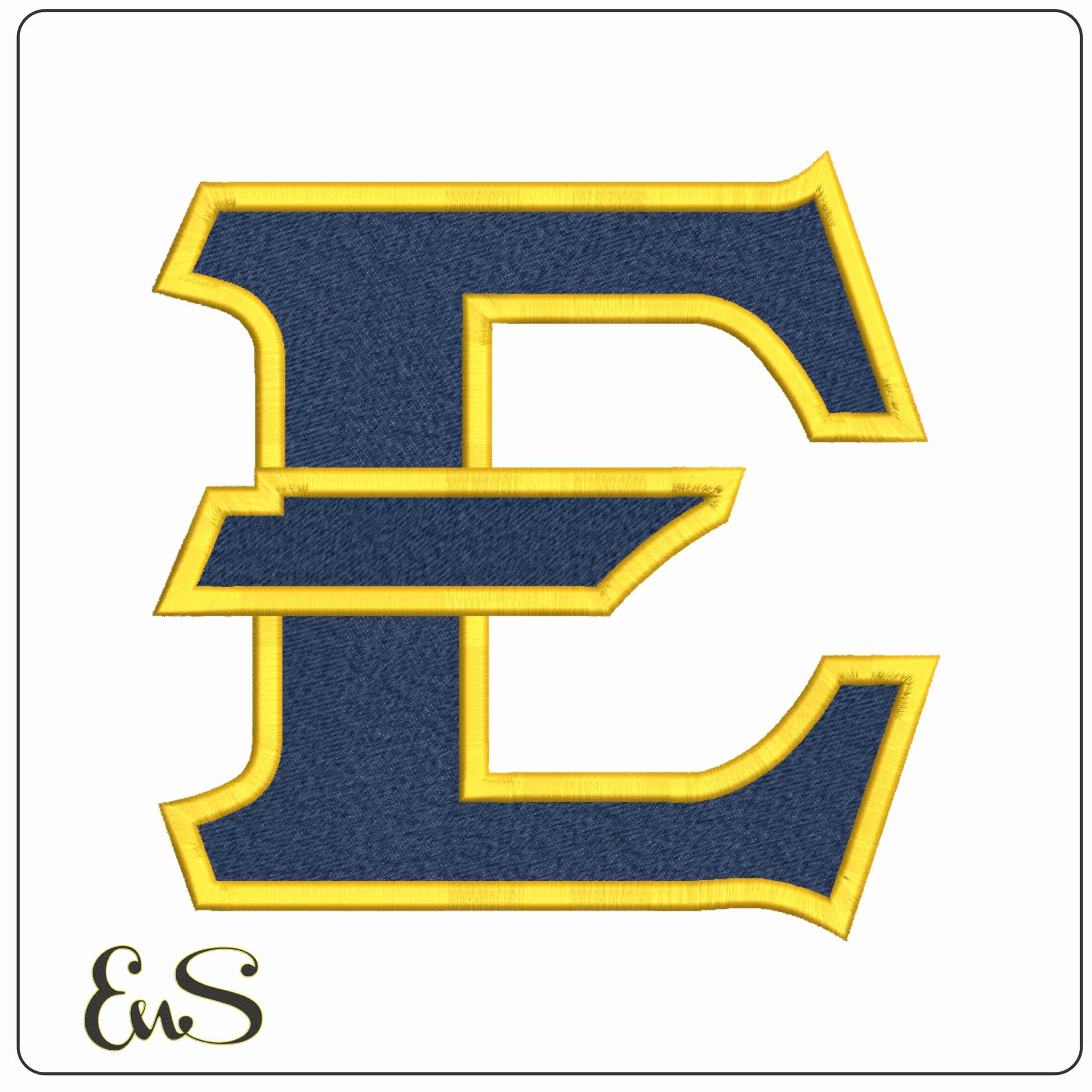 ESTU Buccaneers 2014 on East Tennessee State University - Elegant embroidery design file-instant download