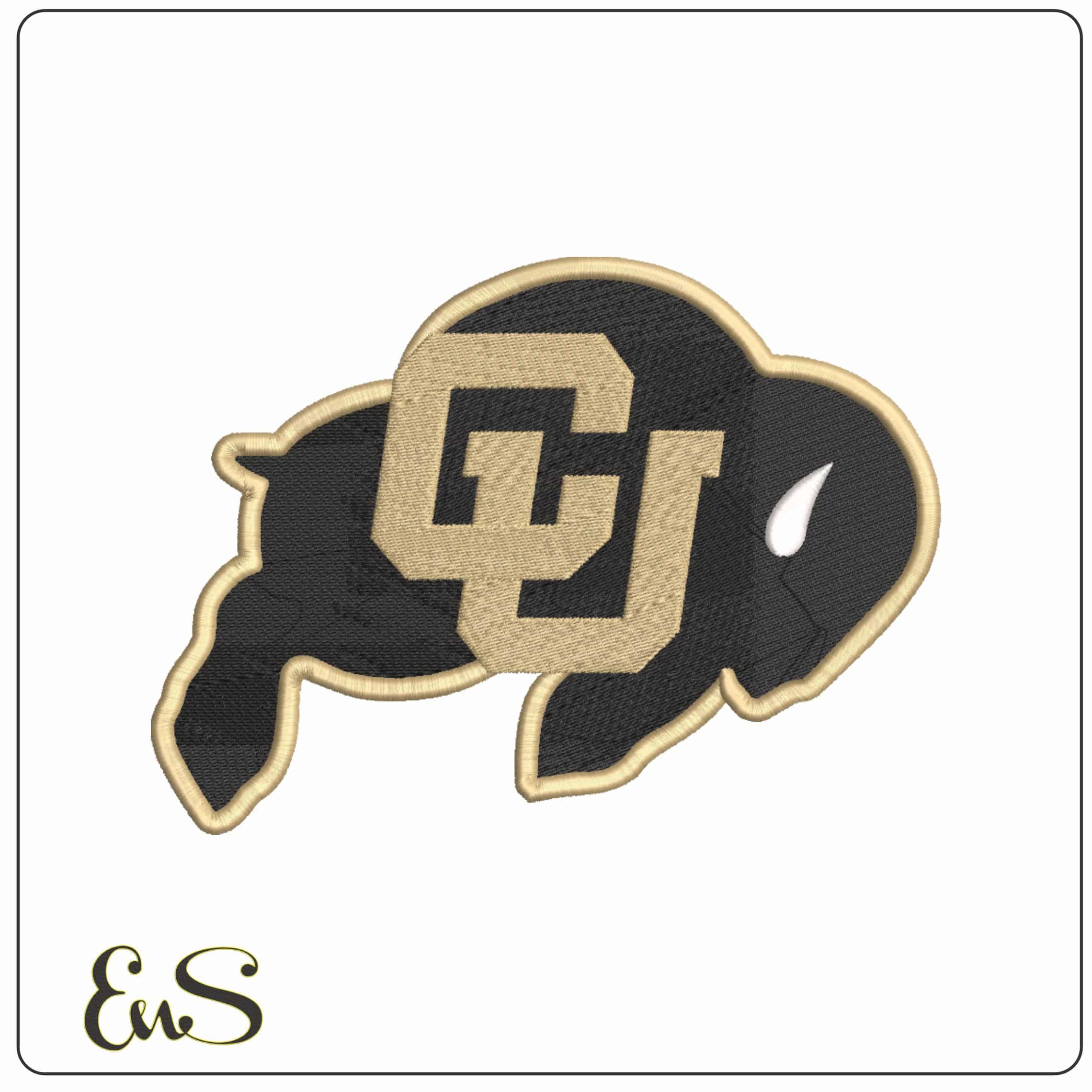 Colorado Buffaloes 1981 to University of Colorado - Elegant embroidery design file-instant download