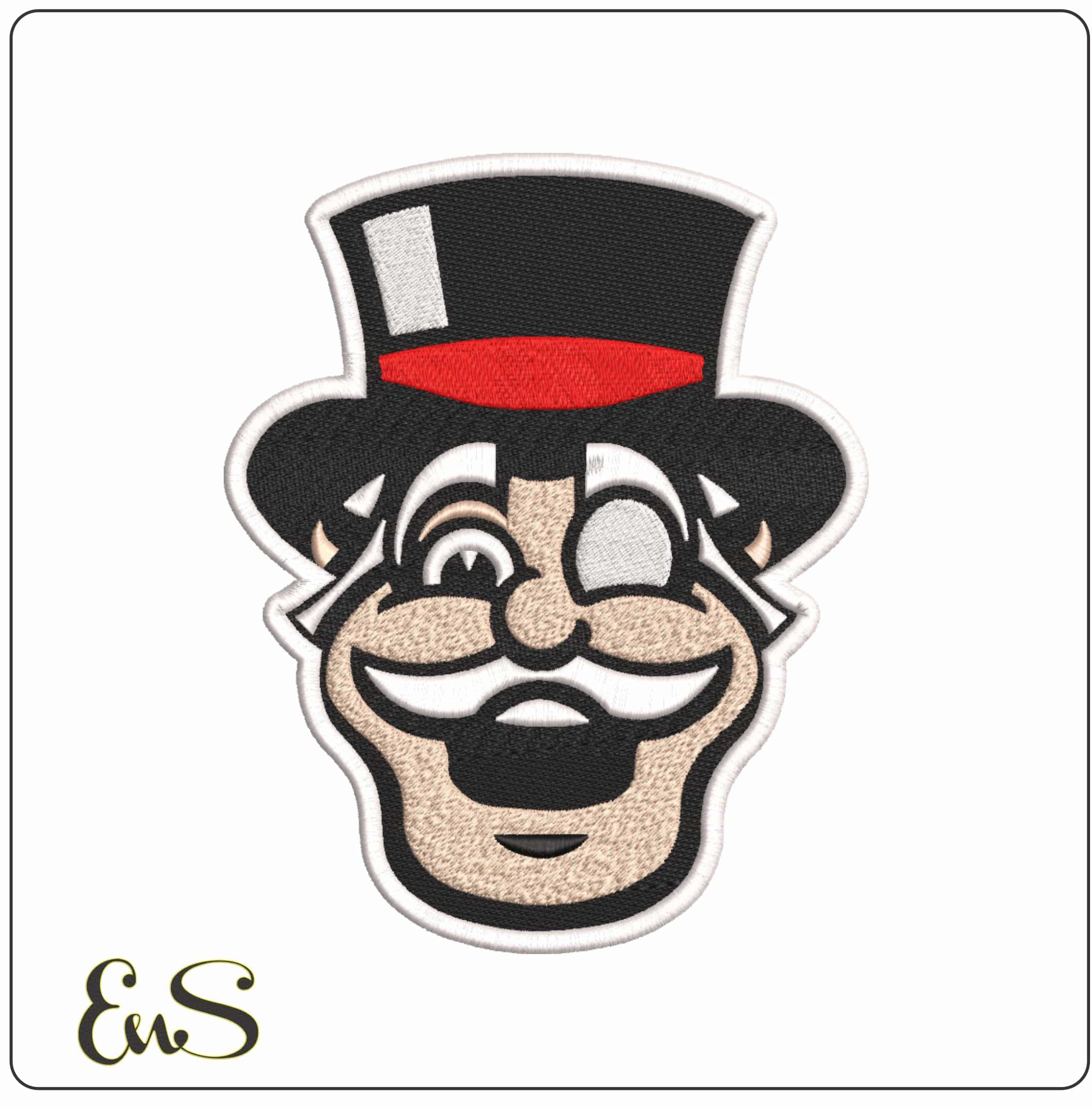 Austin Peay Governors Mascot Embroidery Design