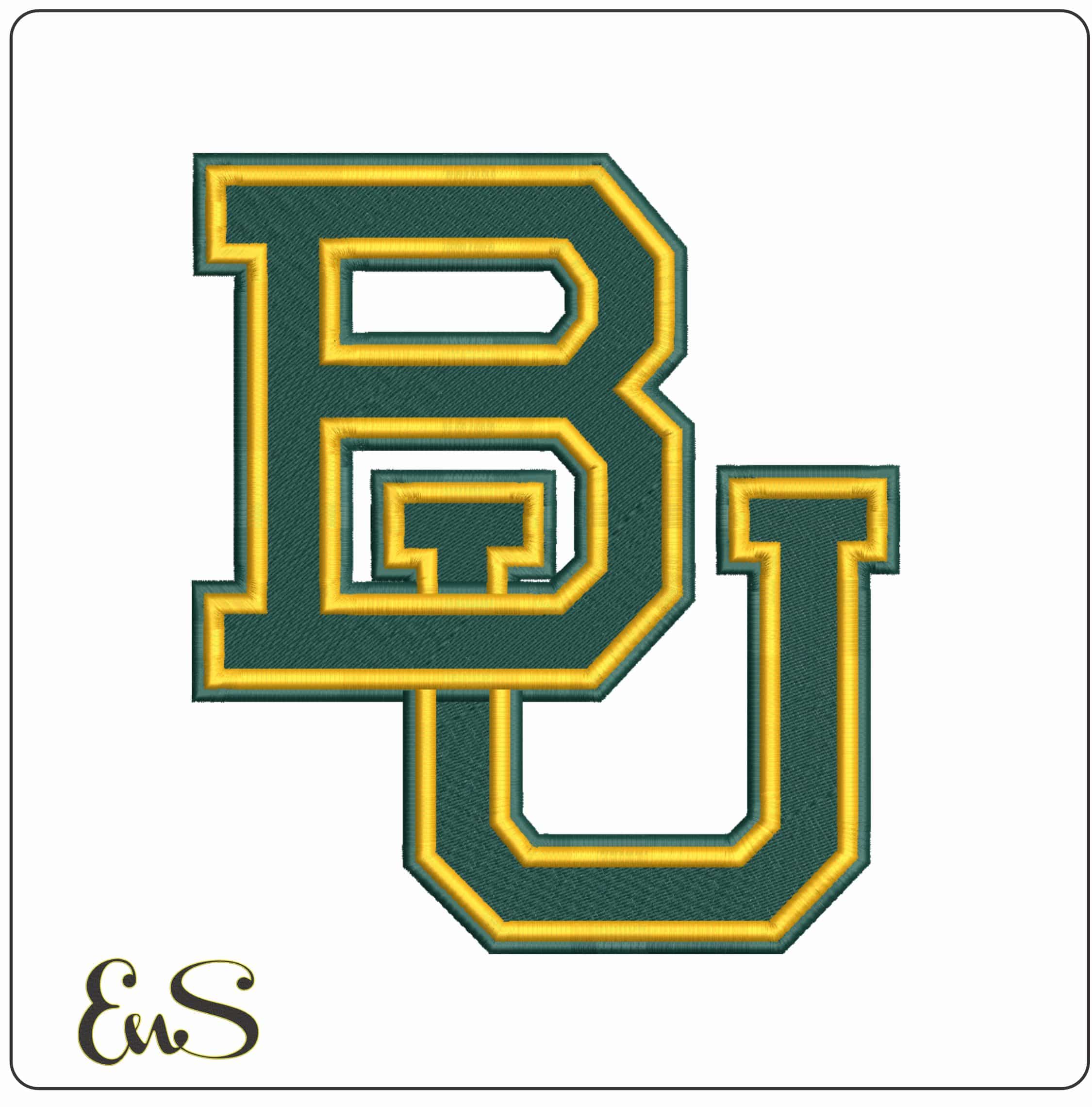 Baylor Bears 2005-2019 Logo Embroidery Design