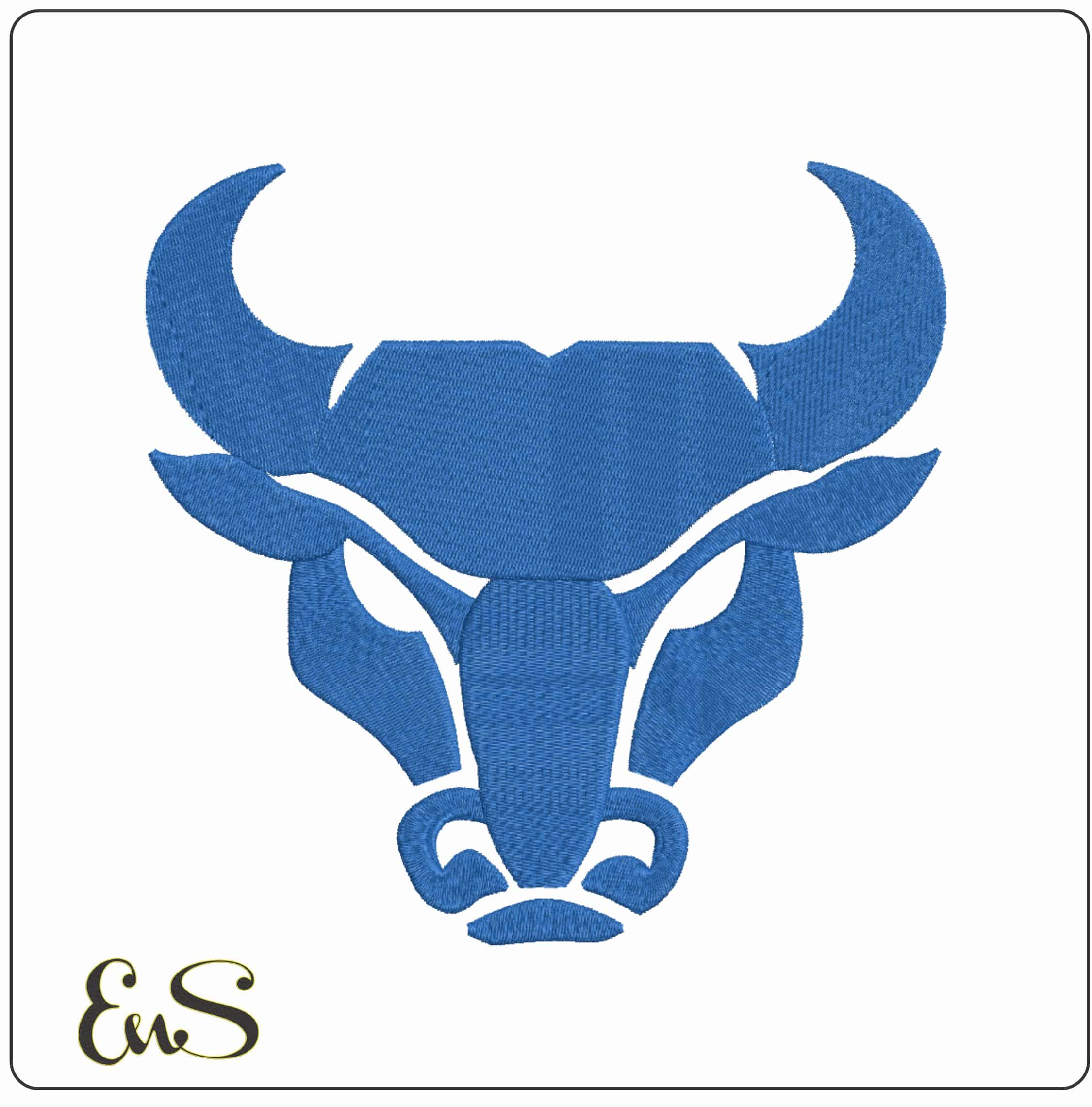 Buffalo Bulls Alternate Logo Embroidery Design