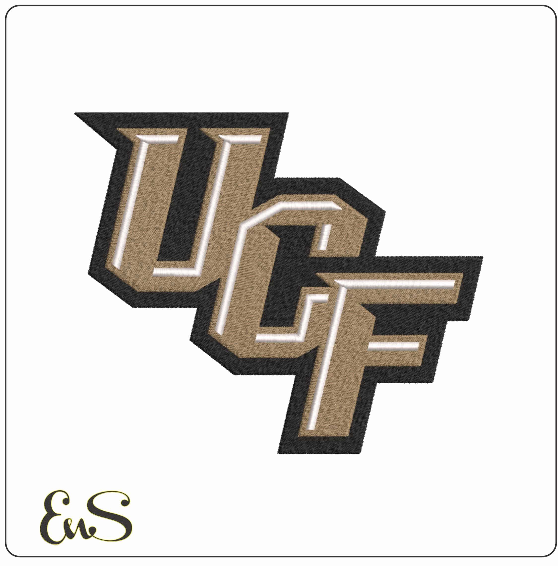 UCF Knights 2012 Logo Embroidery Design