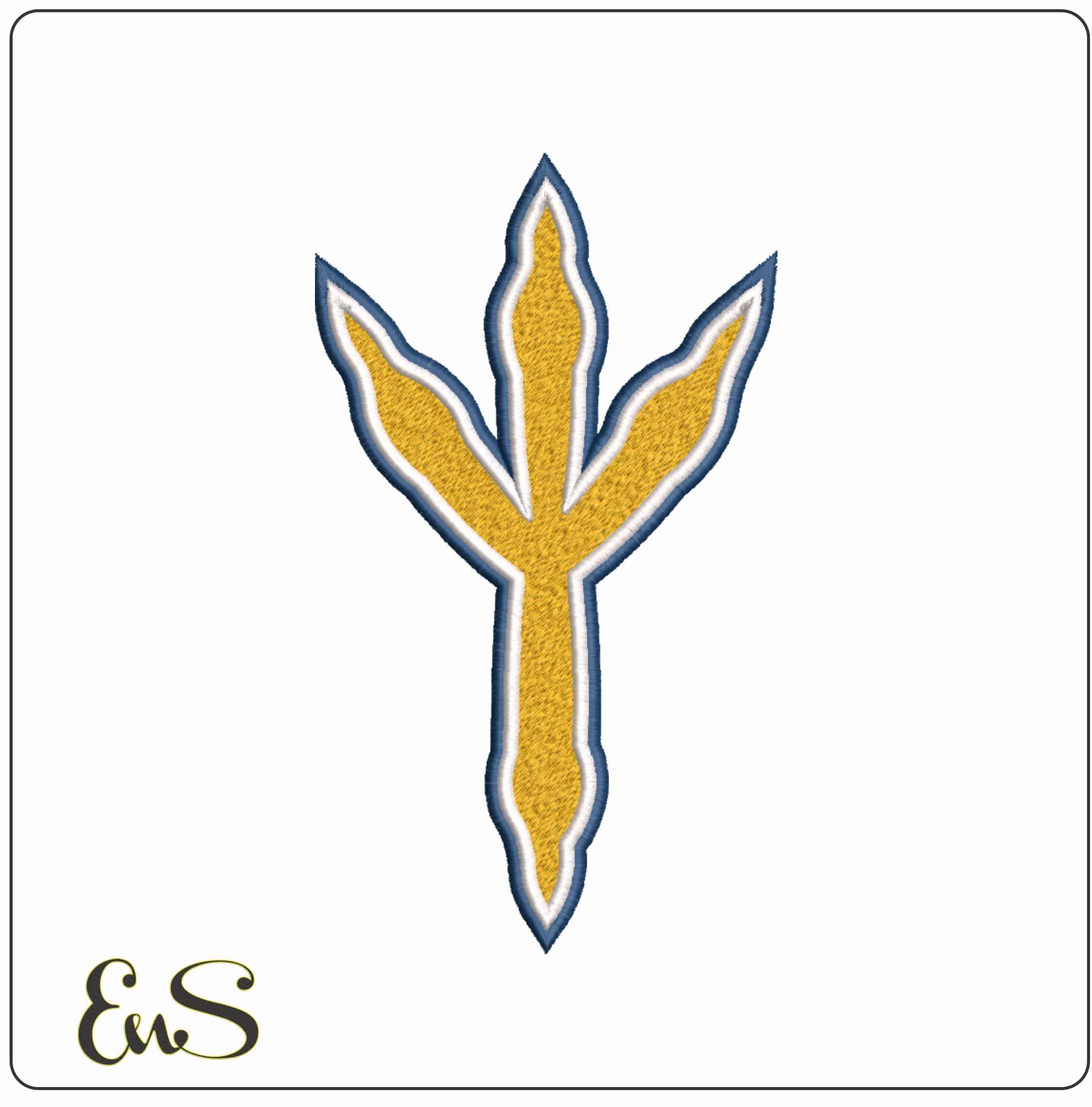 Chattanooga Mocs Alternate Logo Embroidery Design