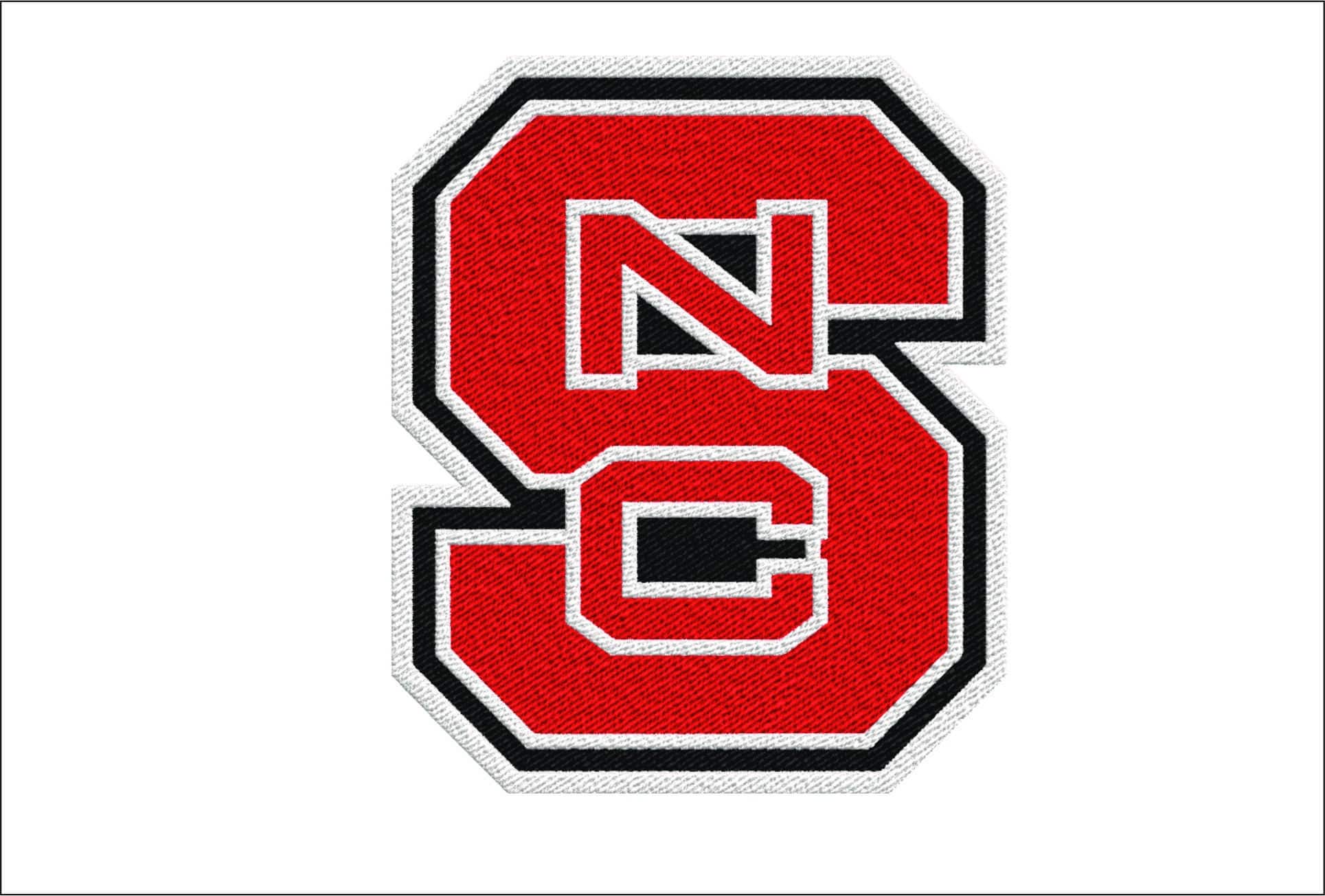 NC State Wolfpack Block S NCS Logo Embroidery Design