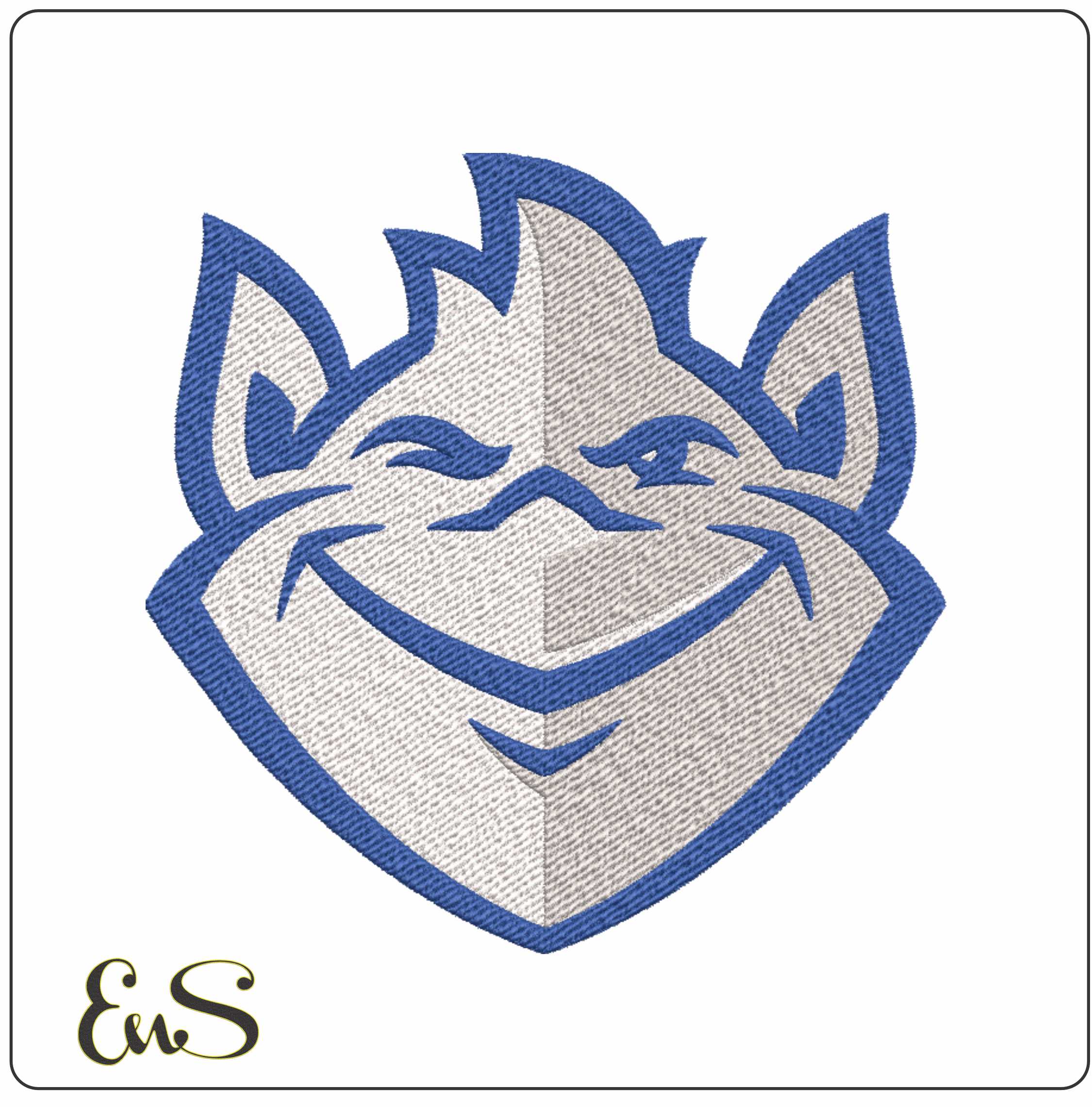 Saint Louis Billikens Logo Embroidery Design