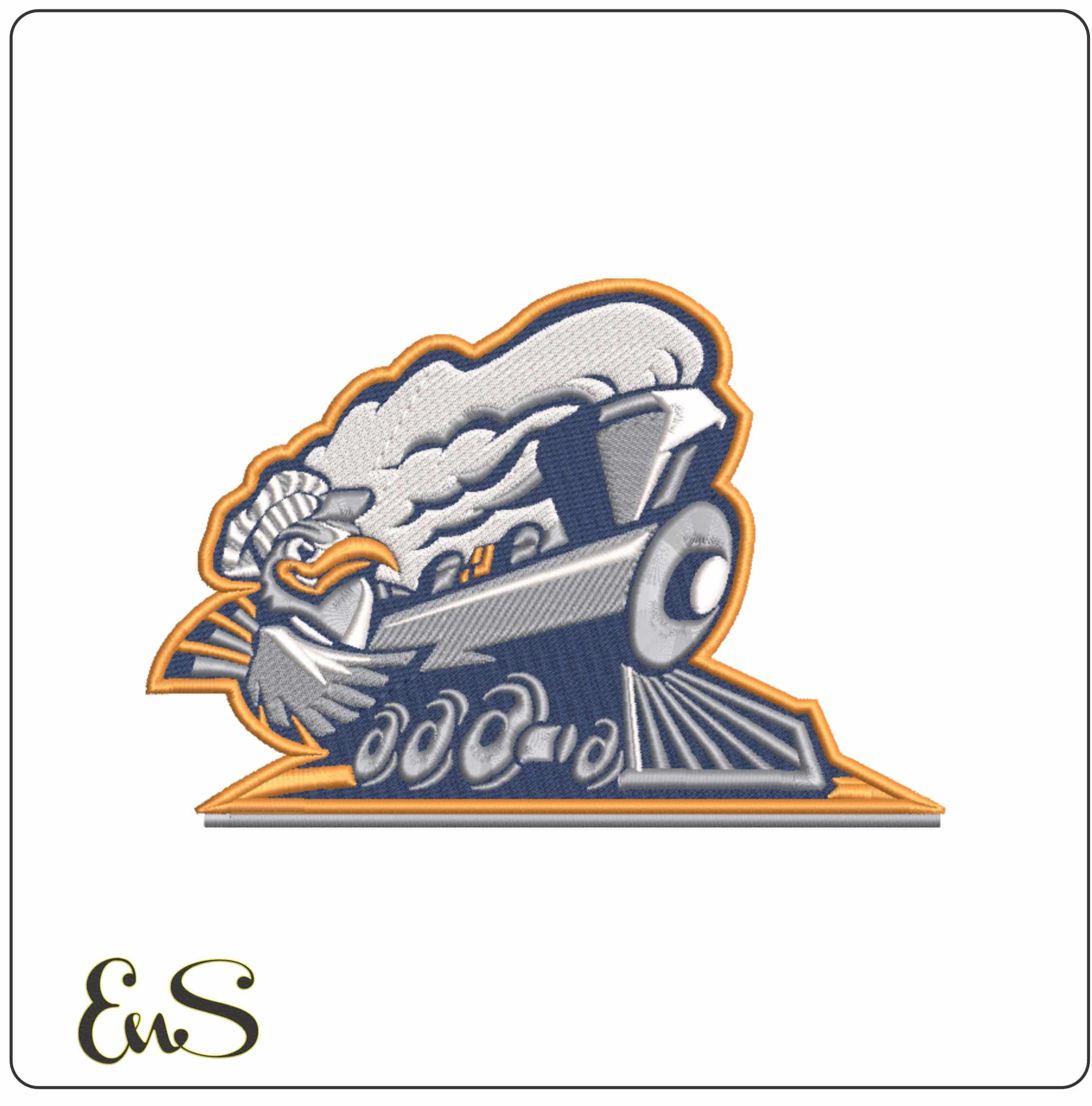 Chattanooga Mocs 1997 to 2007 University of Tennessee   - Elegant embroidery design file-instant download