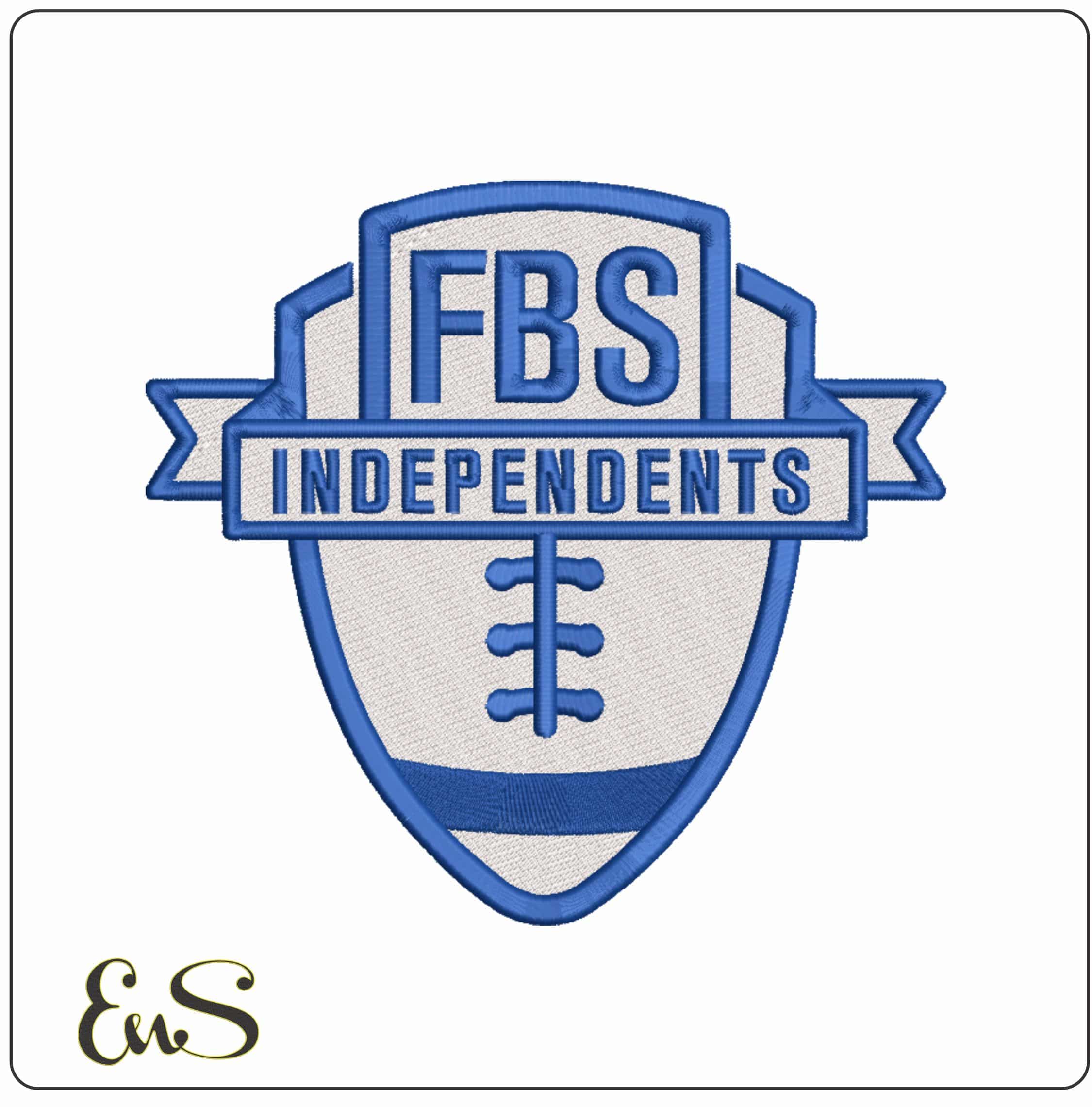 Division I FBS Independents 1978 Logo Embroidery Design
