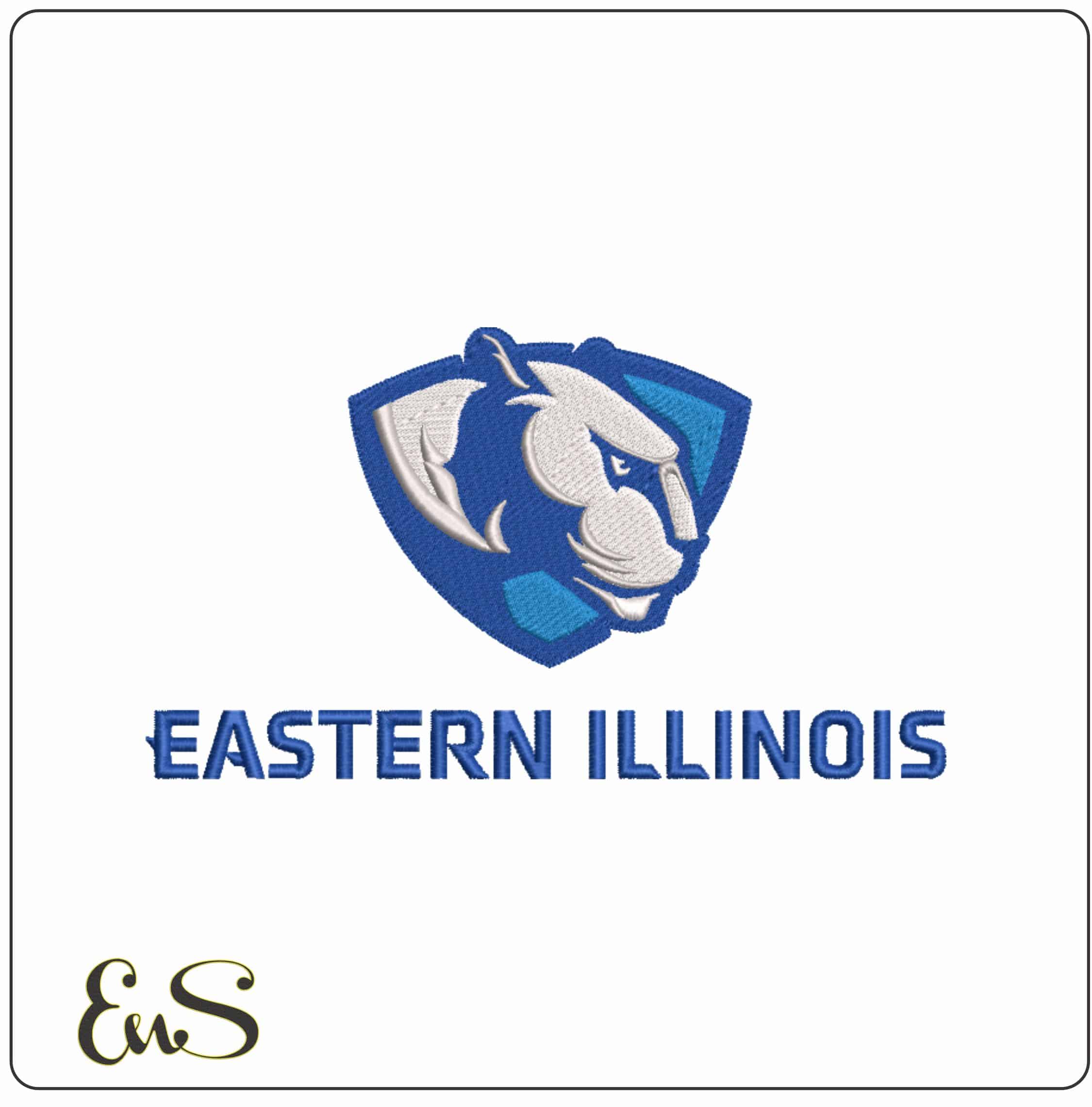 Eastern Illinois Panthers 2015 on  University  - Elegant embroidery design file-instant download
