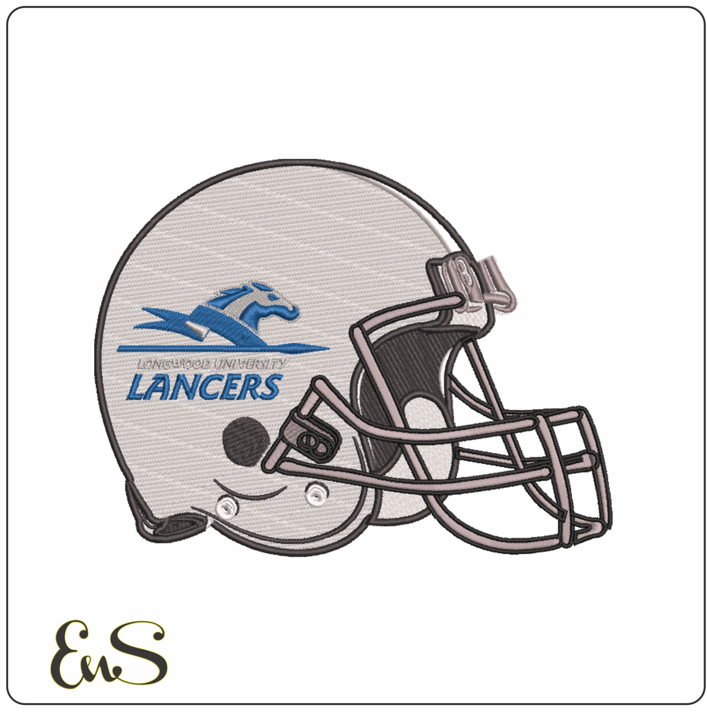 Af Helmet Longwood Lancers 2006 To 2013 Longwood University