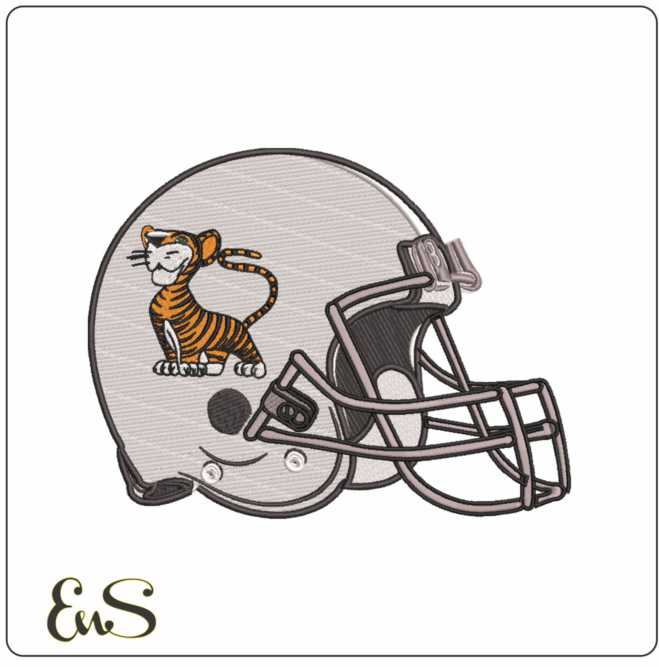 Af Helmet Memphis Tigers 1965 To 1972 University Of Memphis