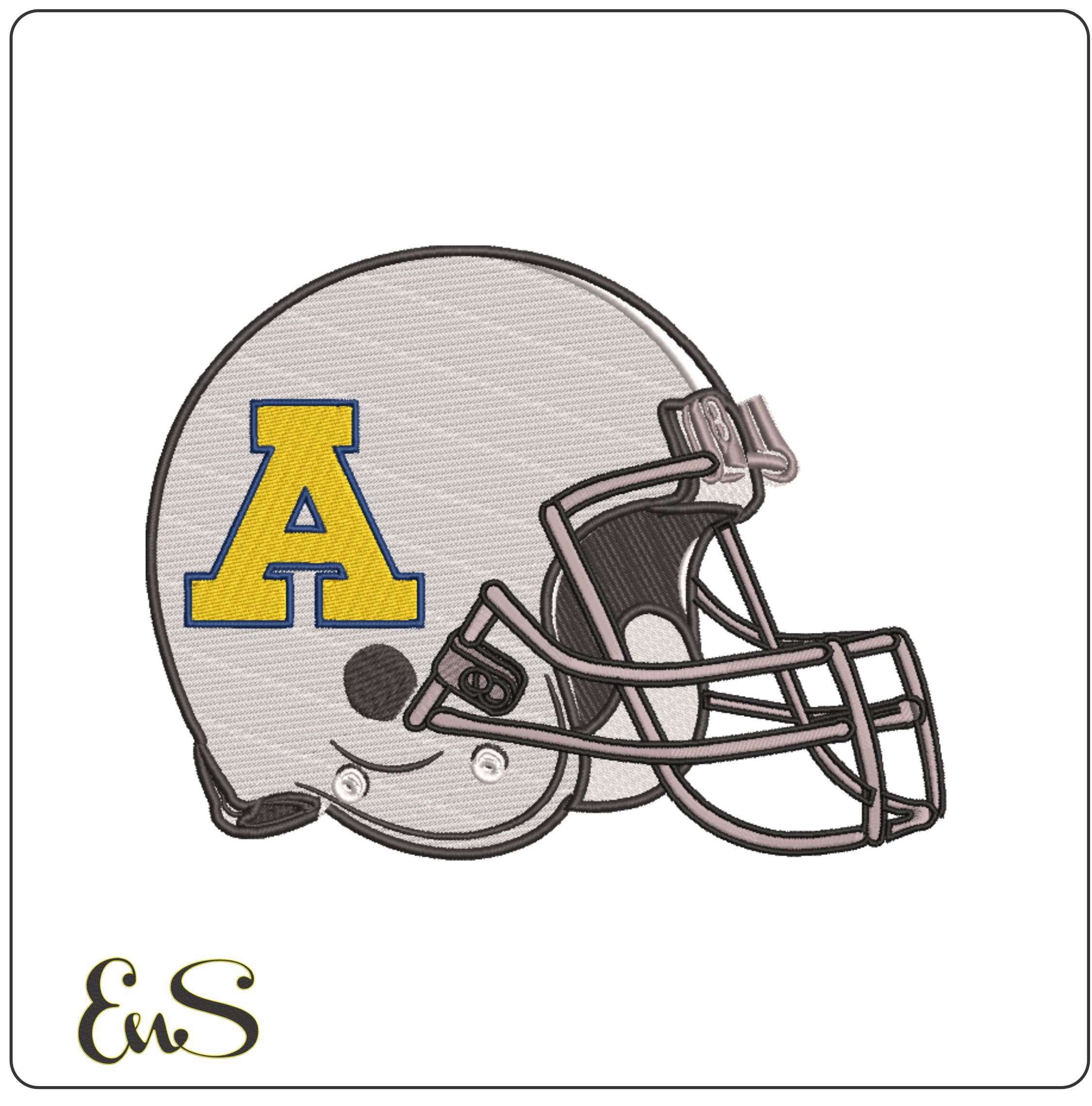 Af Helmet Northern Arizona Lumberjacks 1956 To 1968 Northern Arizona University machine embroidery design