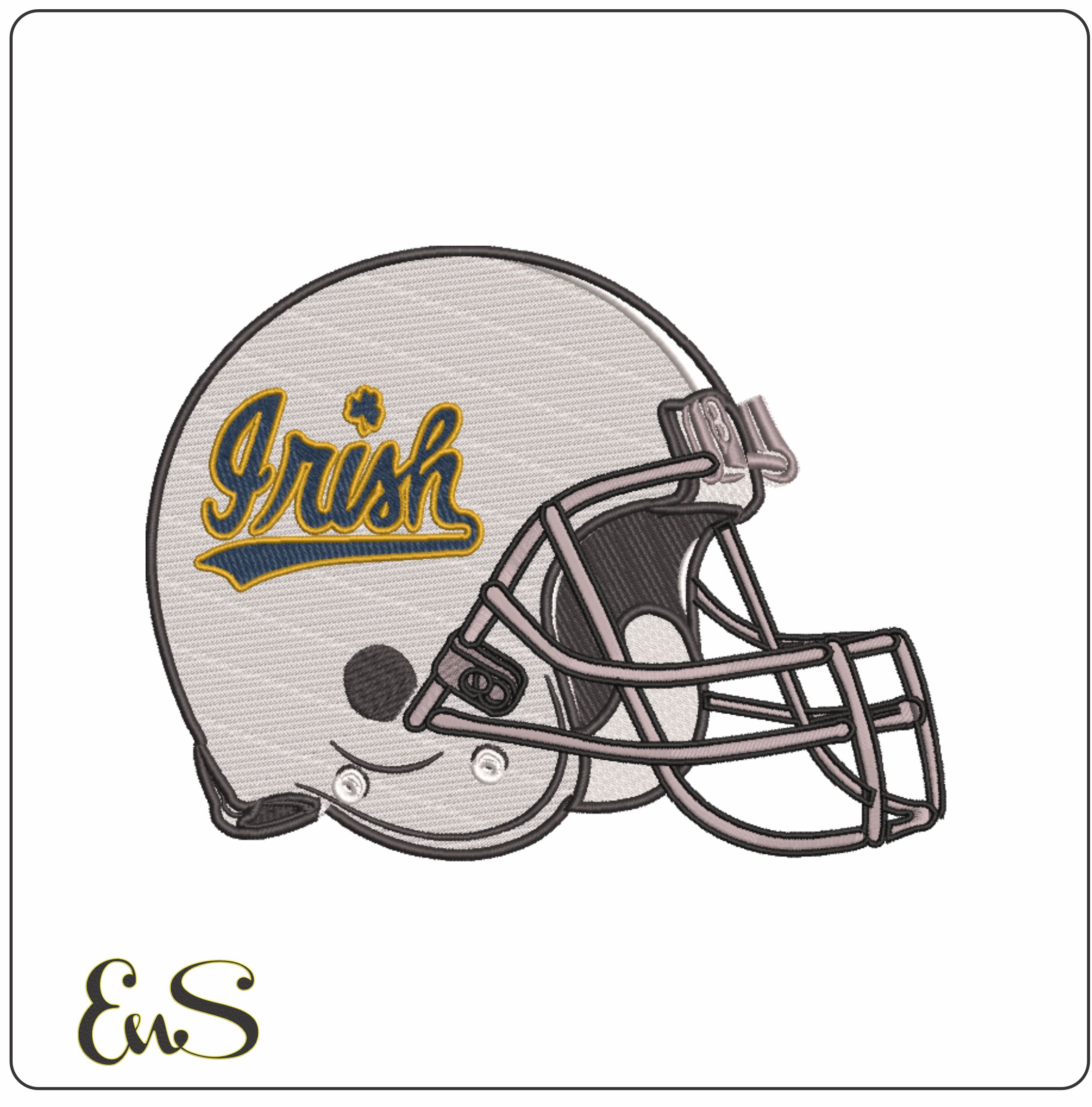Af Helmet Notre Dame Fighting Irish College