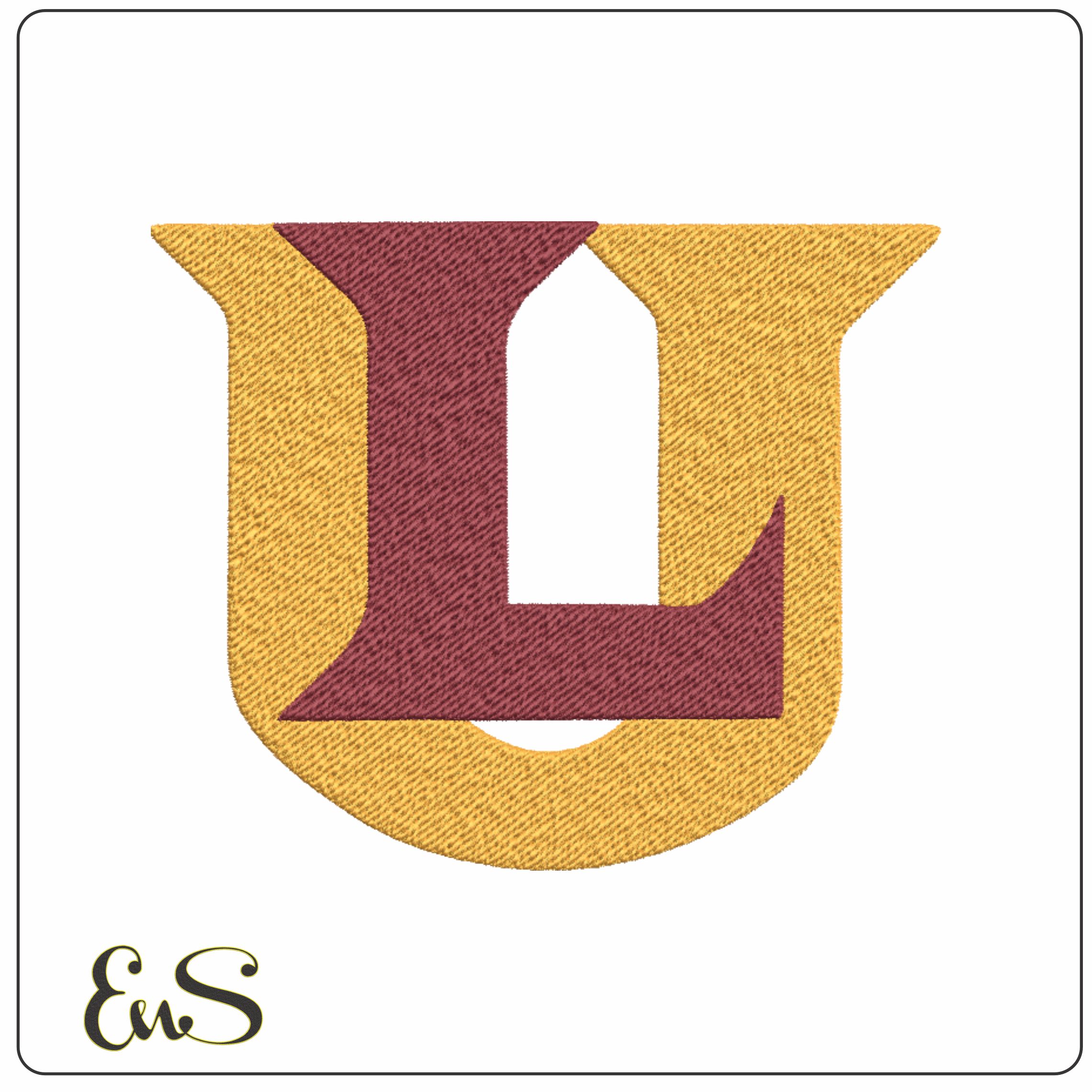 Loyola Ramblers Logo 1959 machine embroidery design