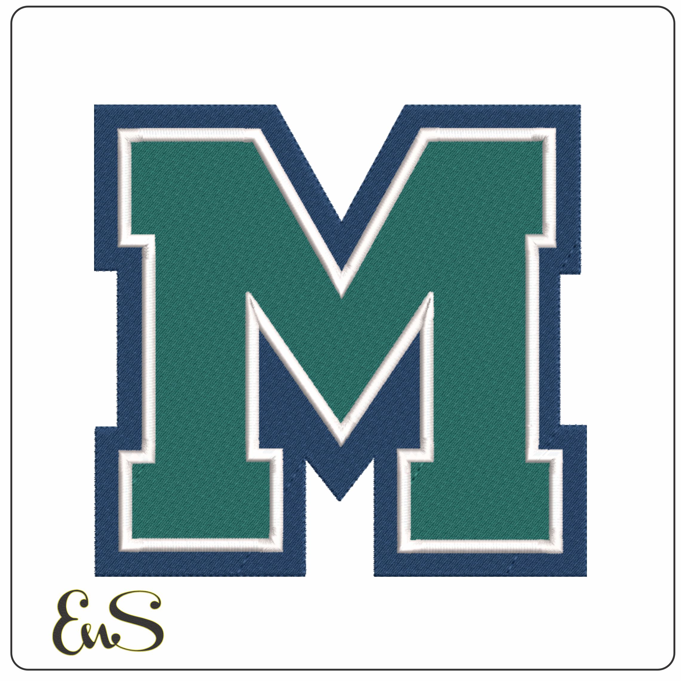Mercyhurst Lakers 2012 To 2018 Mercyhurst University machine embroidery design