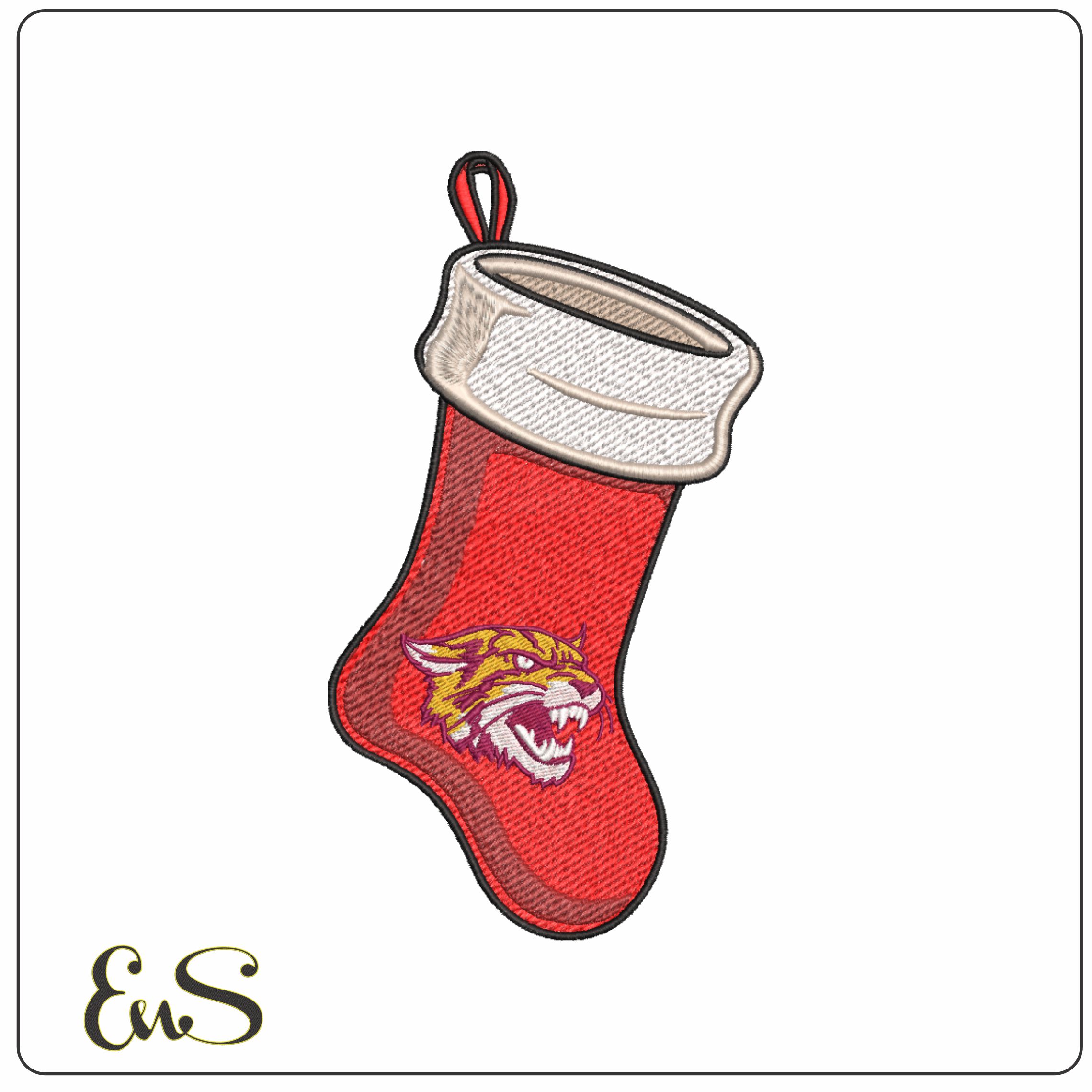 Chritmas Stocking Bethune Cookman Wildcats Secondary Bethune Cookman University