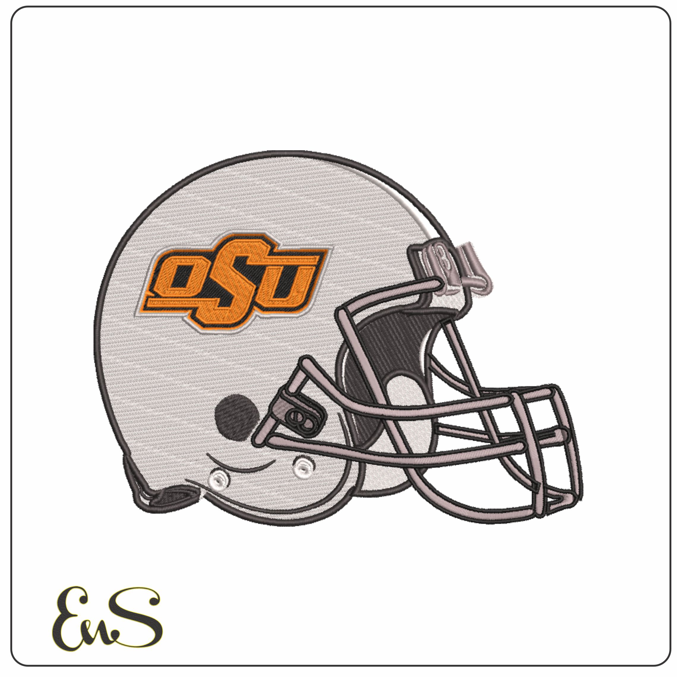 Af Helmet Oklahoma State Cowboys 2001 To 2015 Oklahoma State University