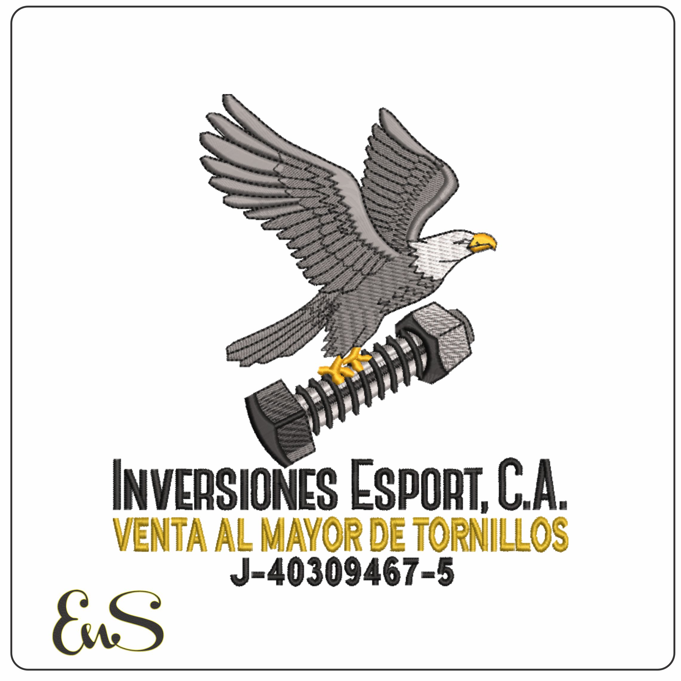 Inversiones Esport Aguila Tornilo Ok machine embroidery design