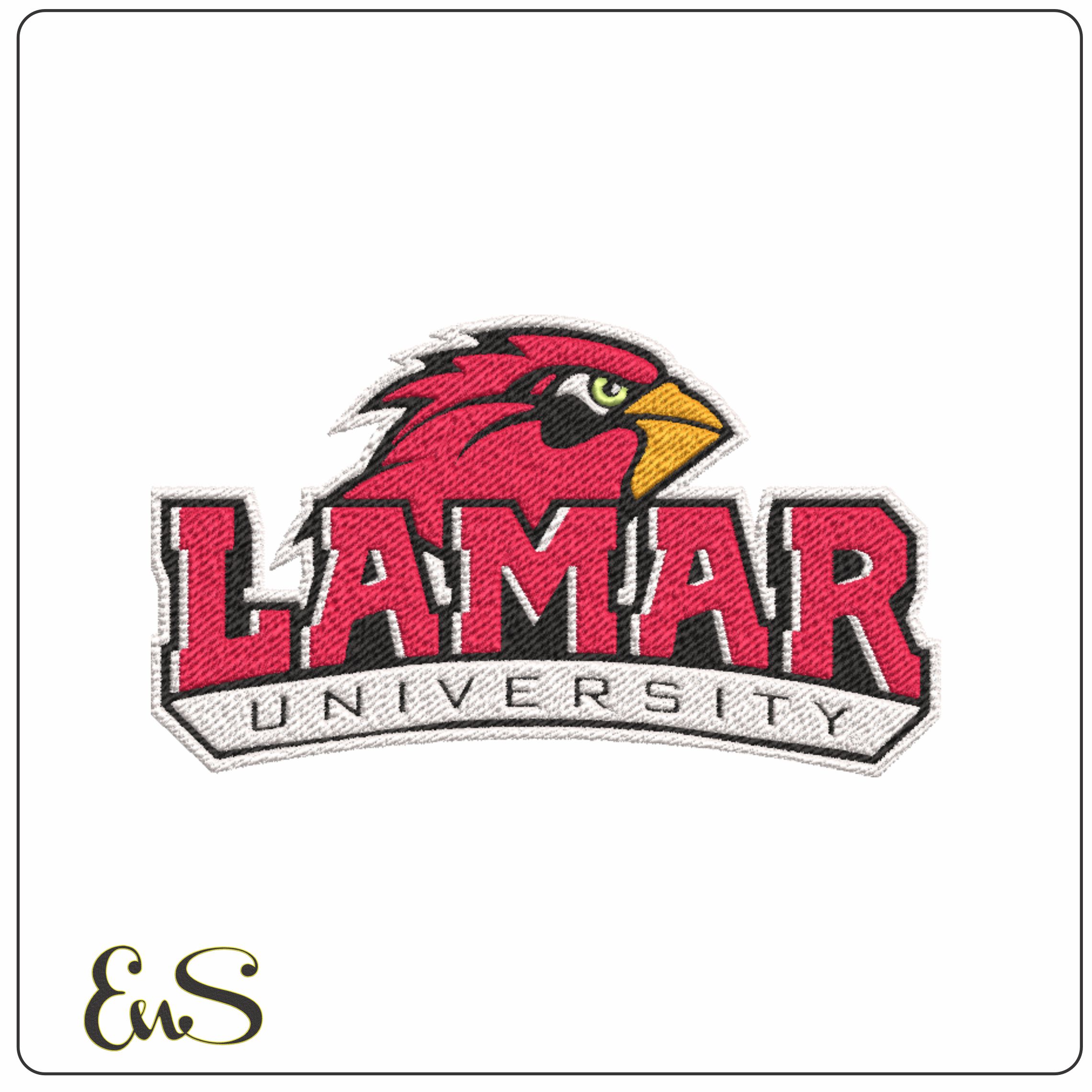 Lamar Cardinals machine embroidery design