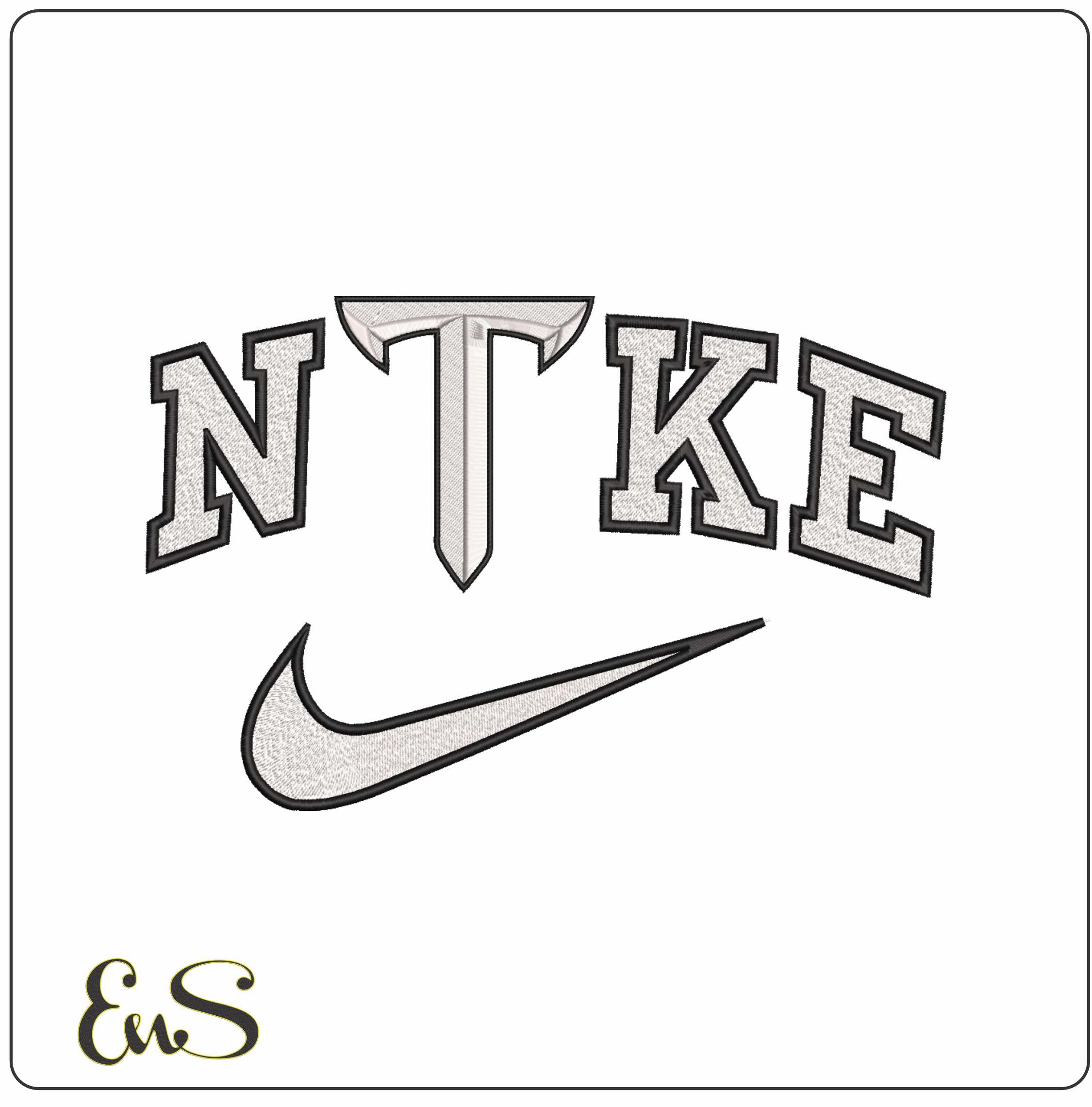 Nike Troy Trojans 2016 On Troy University machine embroidery design