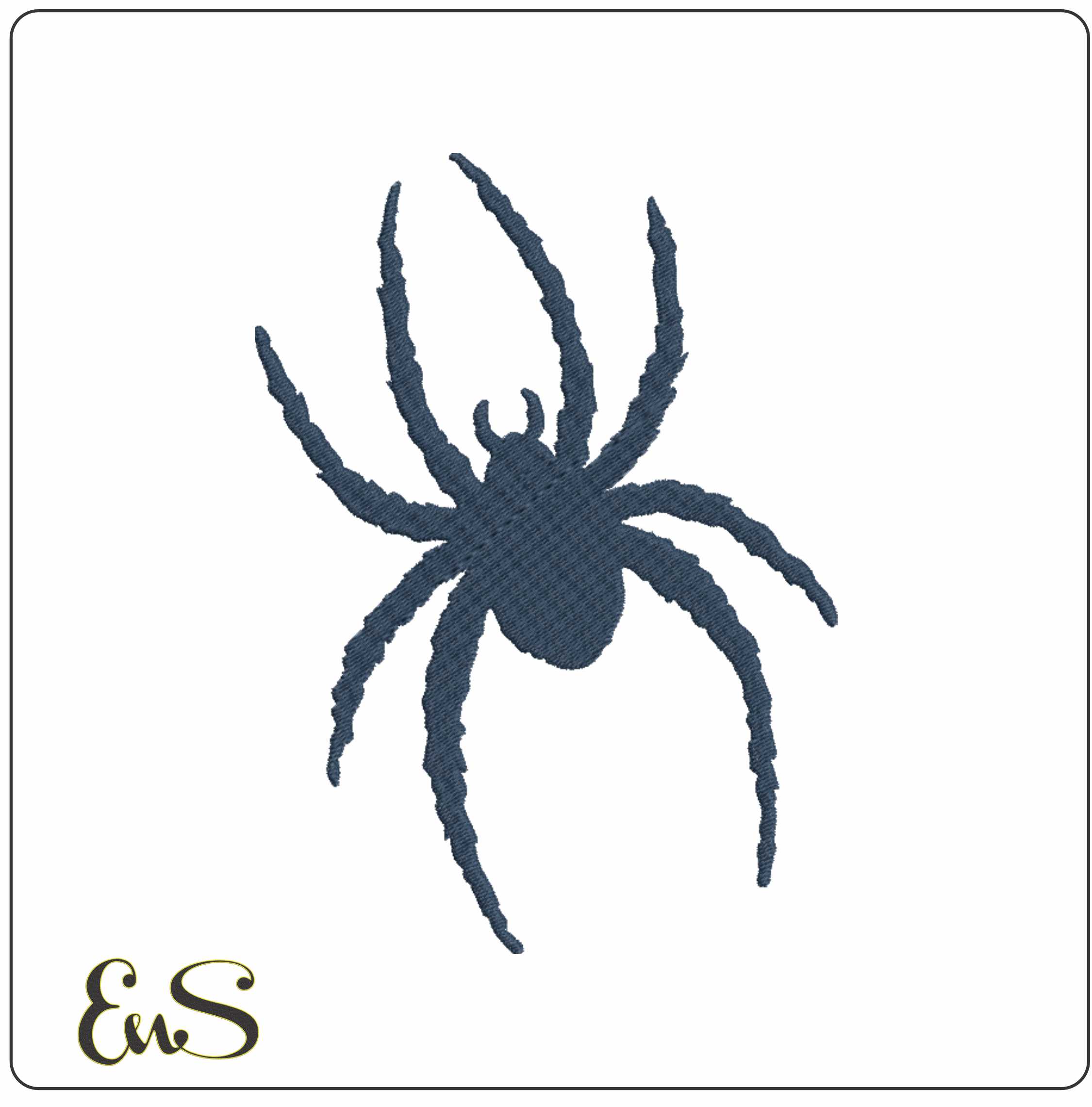 Richmond Spiders Logo No Name machine embroidery design