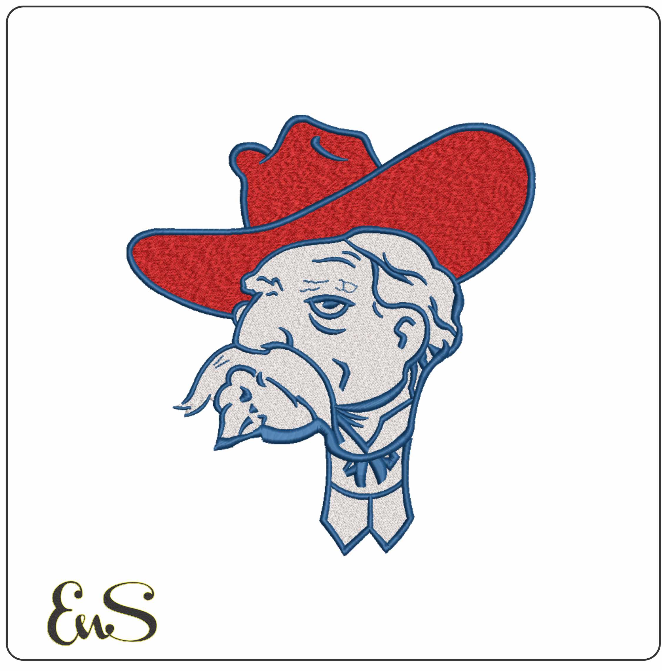 Ole Miss Rebel Head