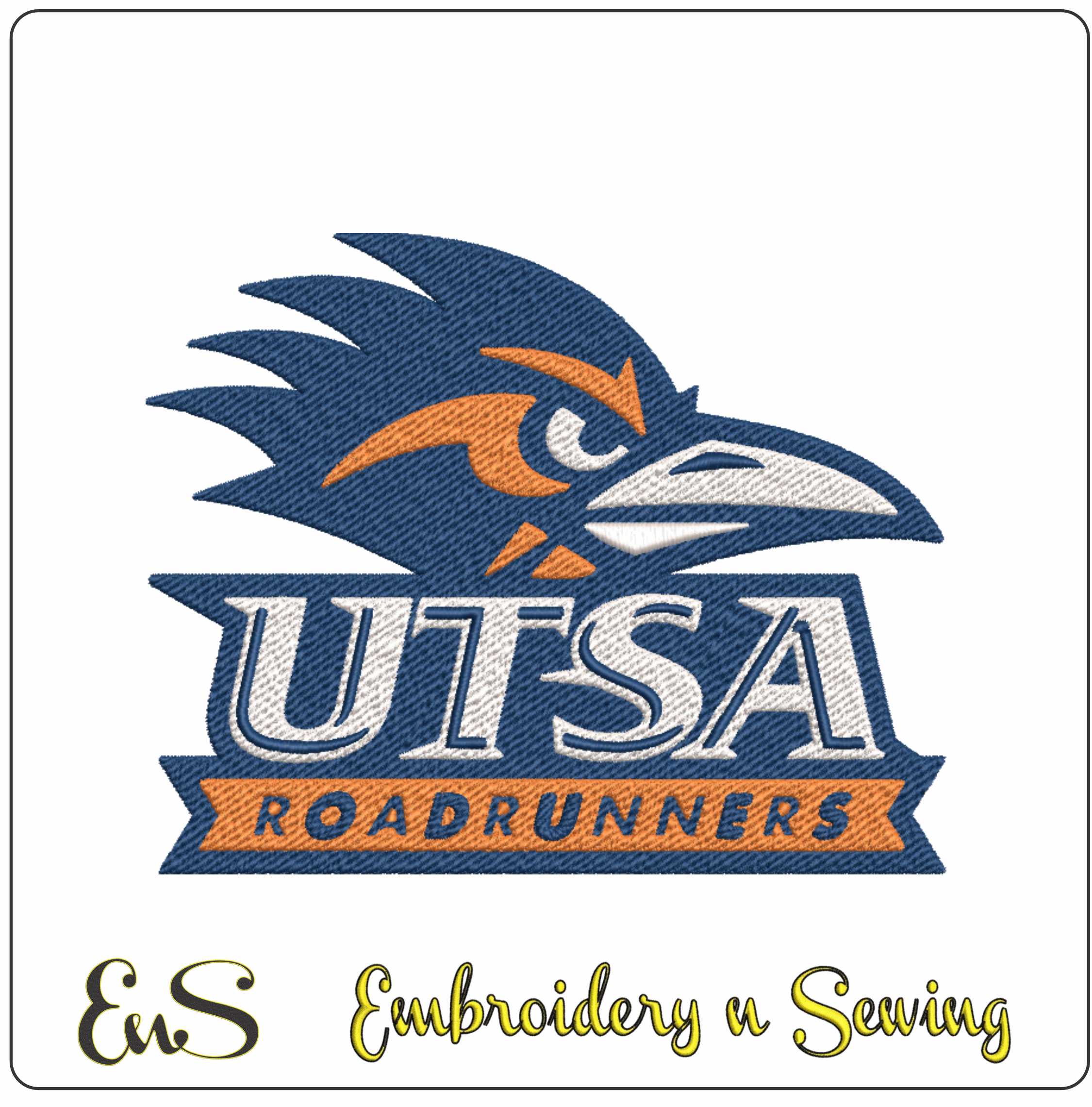 UT Arlington Mavericks Alternate Logo Embroidery Design