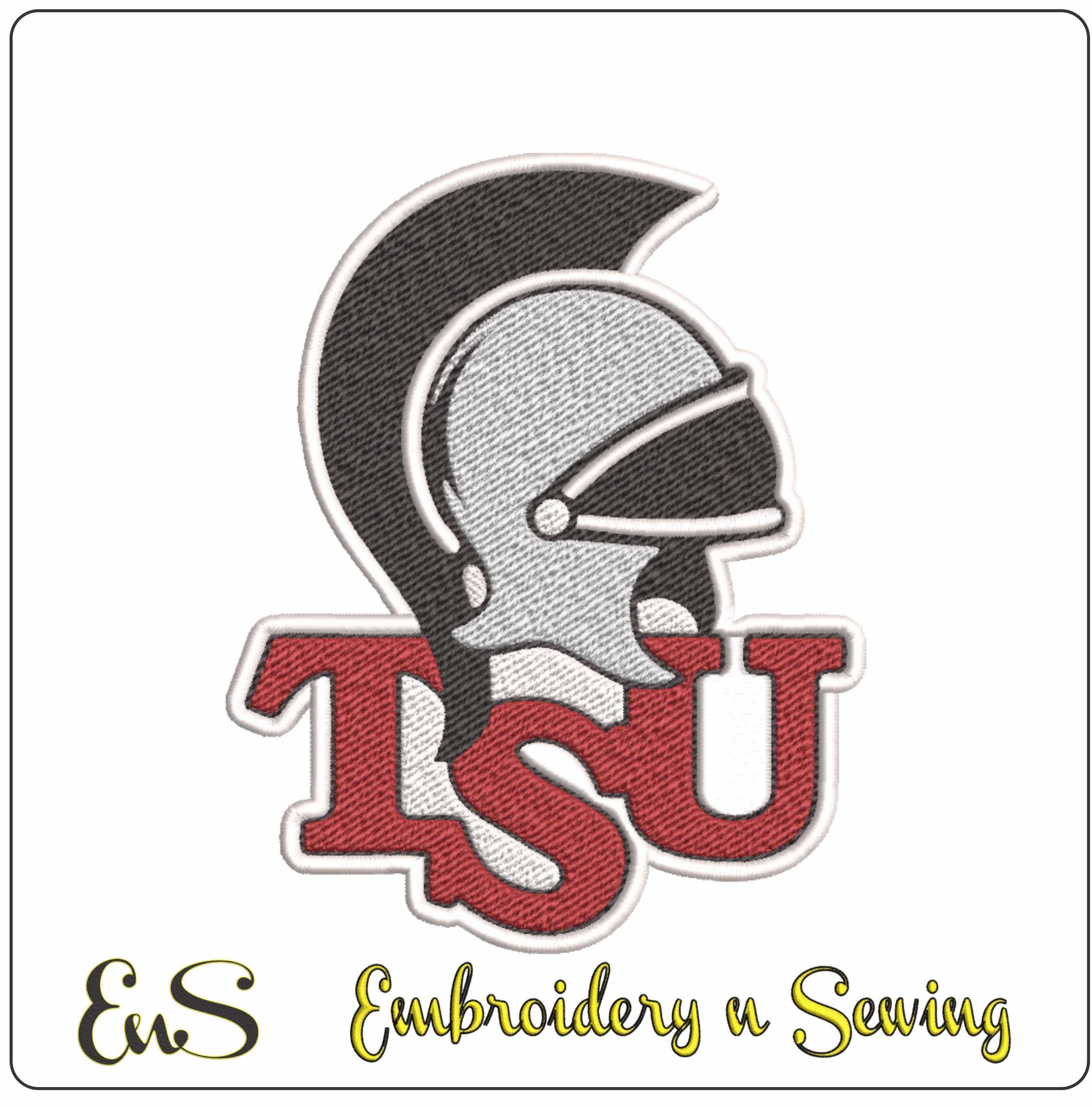 Troy Trojans 1999 Logo Embroidery Design