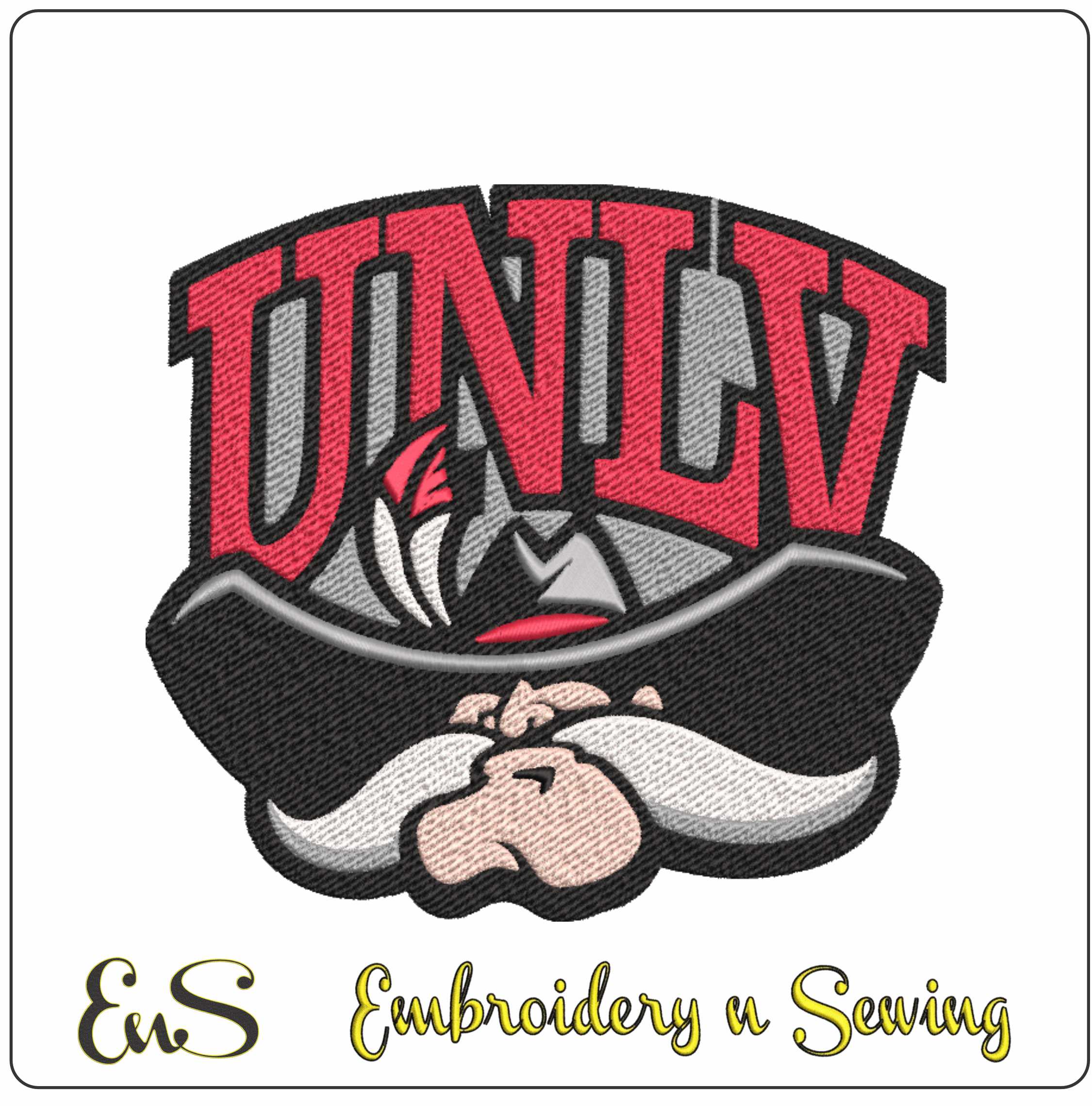 UNLV Rebels 2006 Logo Embroidery Design