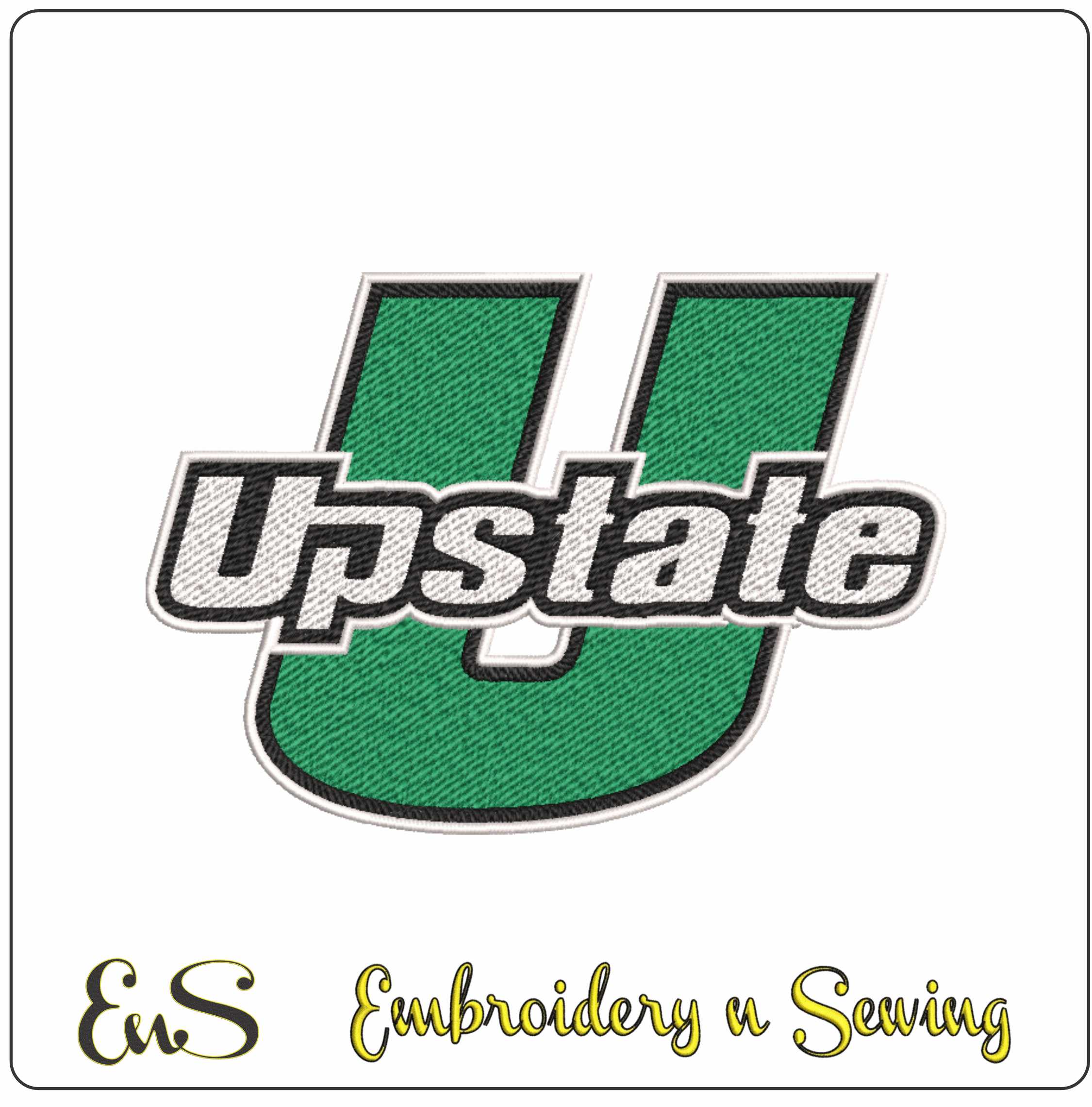 USC Upstate Spartans Logo Embroidery Design