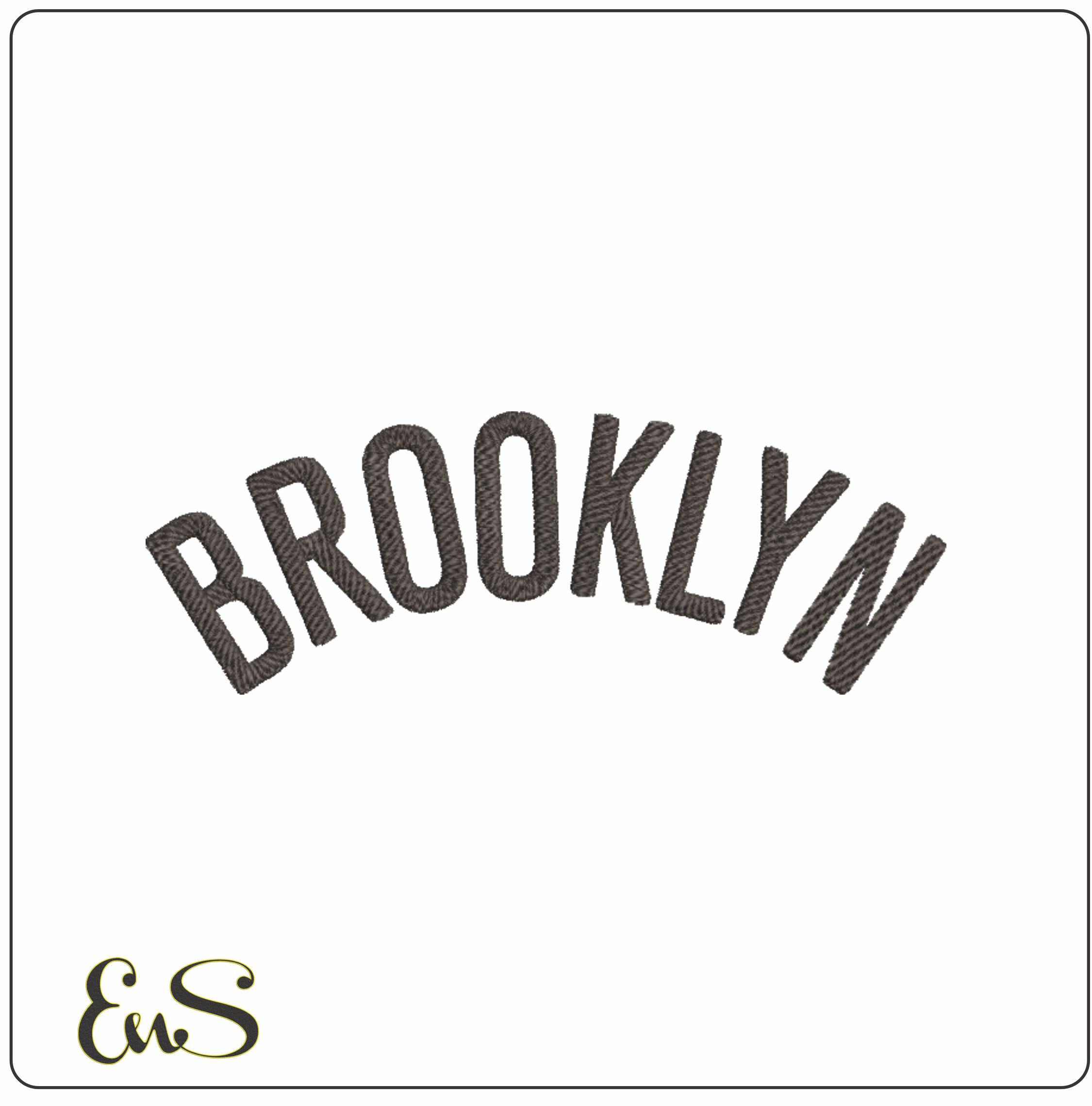 Brooklyn Nets Jersey NBA Logo  embroidery design - Barclays Center Arena- embroidery  machine pattern embroidery file - instant download