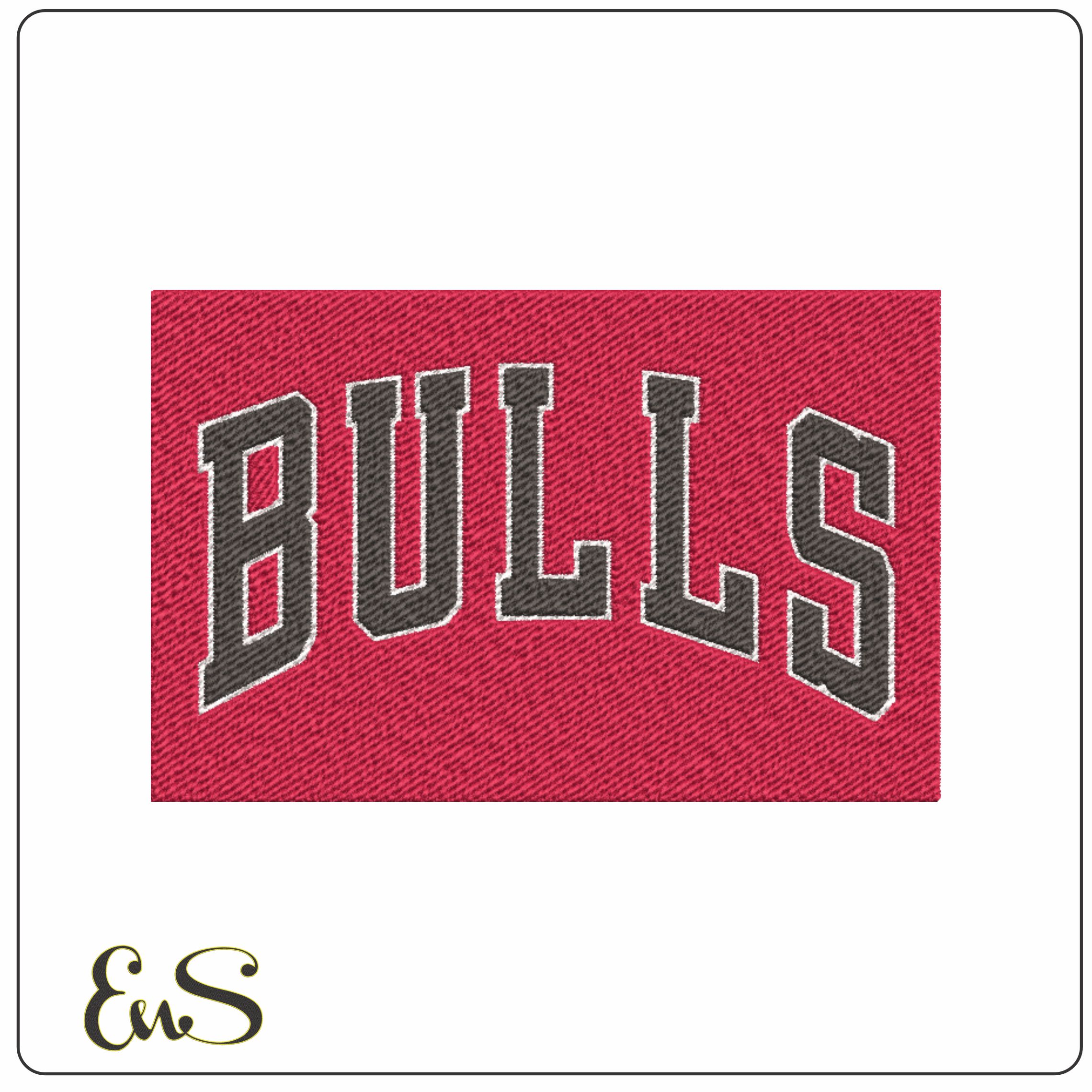 Chicago Bulls Jersey NBA Logo  embroidery design -United Center Arena- embroidery  machine pattern embroidery file - instant download