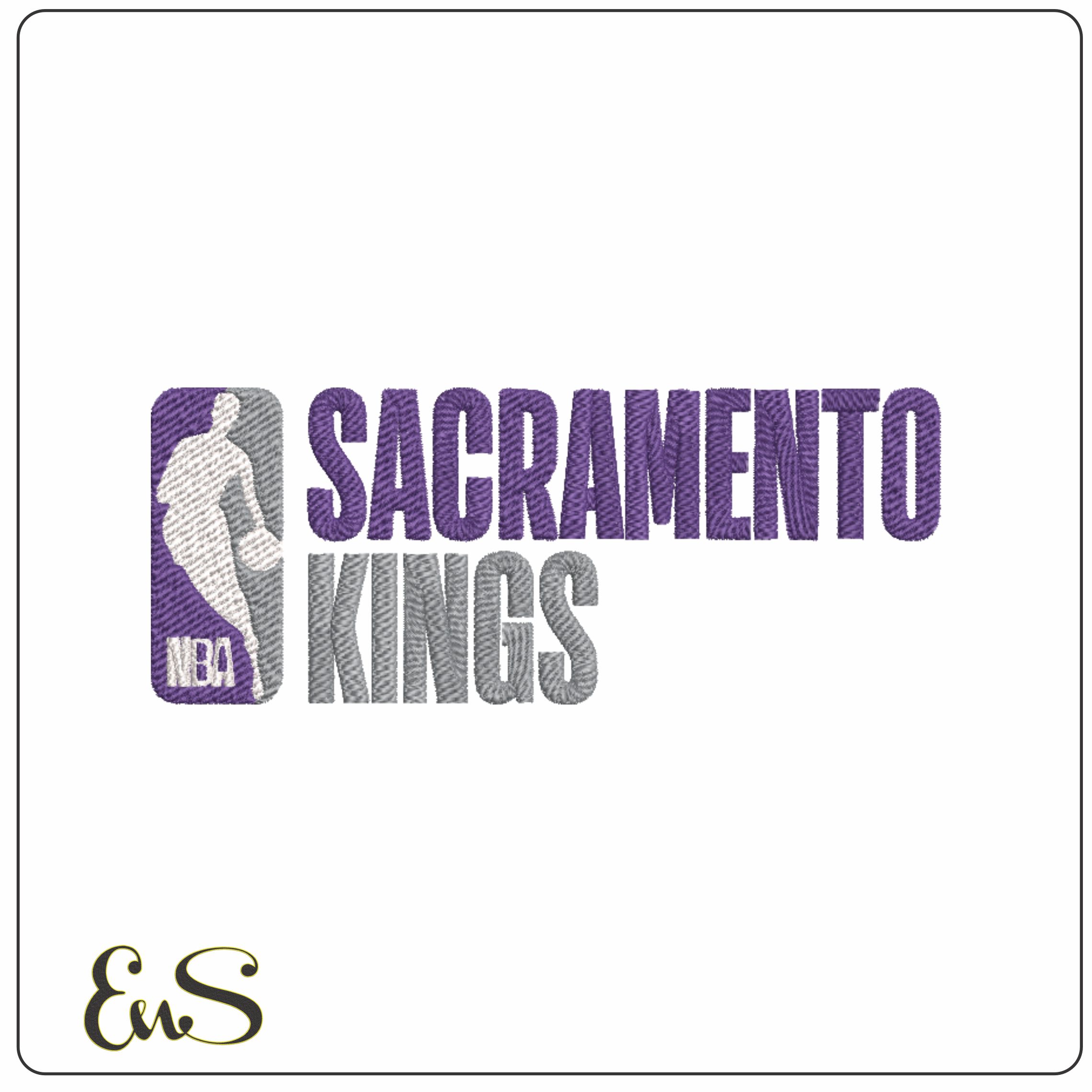 Sacramento Kings NBA Logo  embroidery design -Golden 1 Center Arena- embroidery  machine pattern embroidery file - instant download