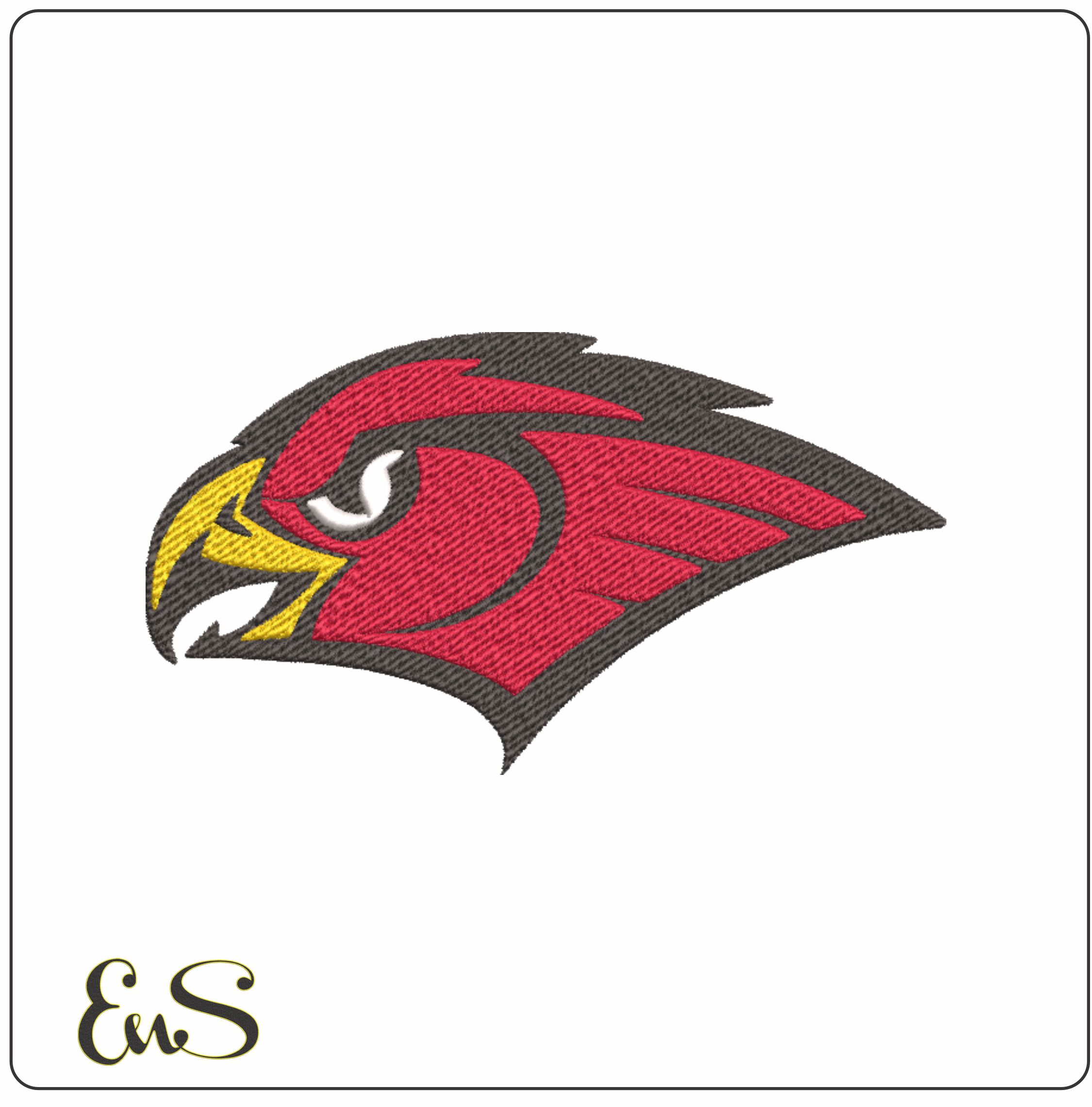 Atlanta Hawks NBA Logo  embroidery design -State Farm Arena- embroidery  machine pattern embroidery file - instant download