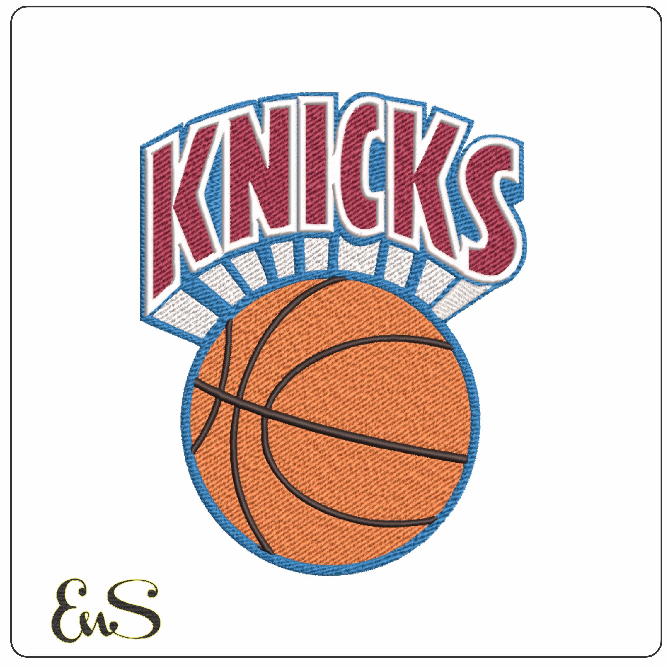 New York Knicks 1979 NBA Logo  embroidery design -Madison Square Garden Arena- embroidery  machine pattern embroidery file - instant download