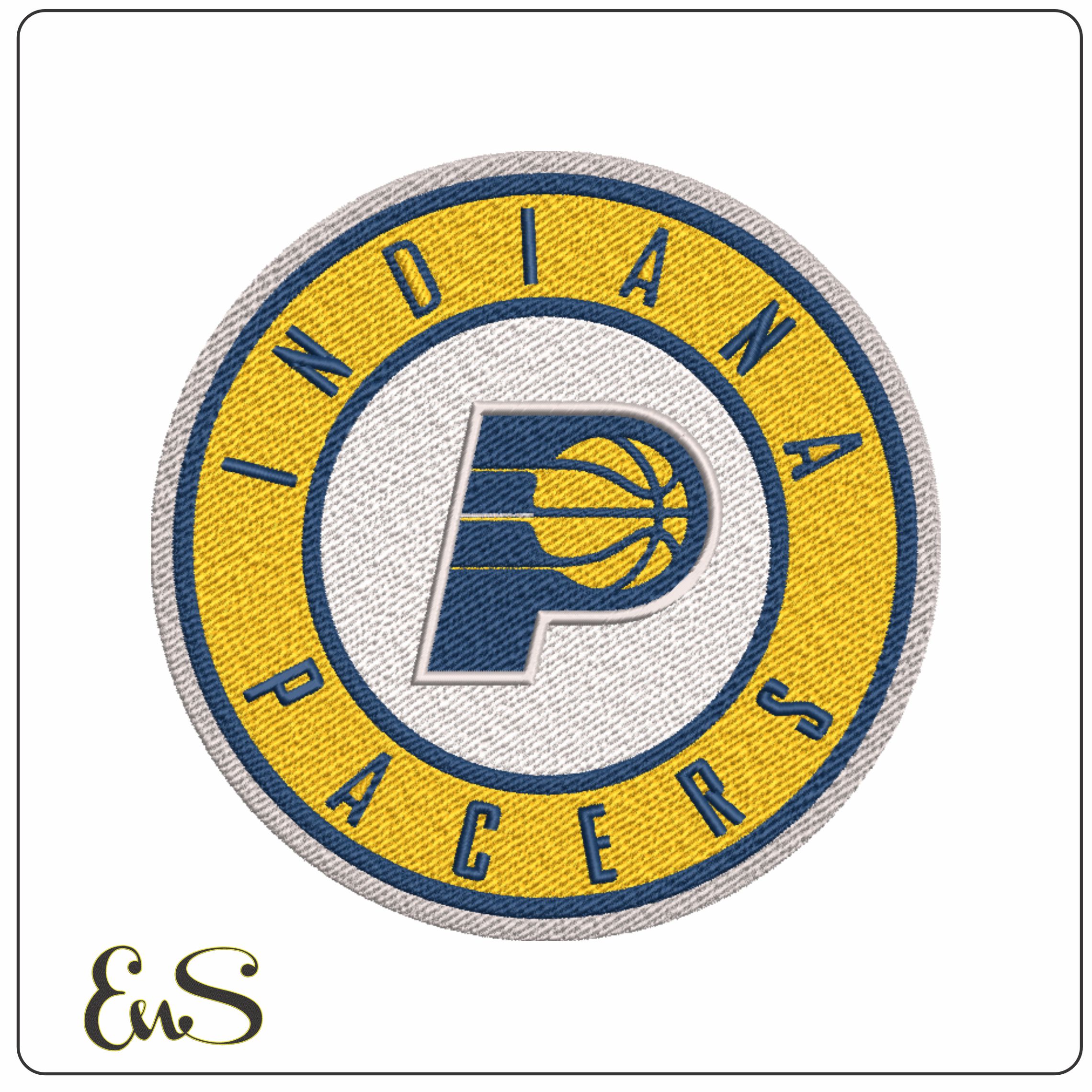 Indiana Pacers NBA Logo  embroidery design - Gainbridge Fieldhouse  Arena- embroidery  machine pattern embroidery file - instant download
