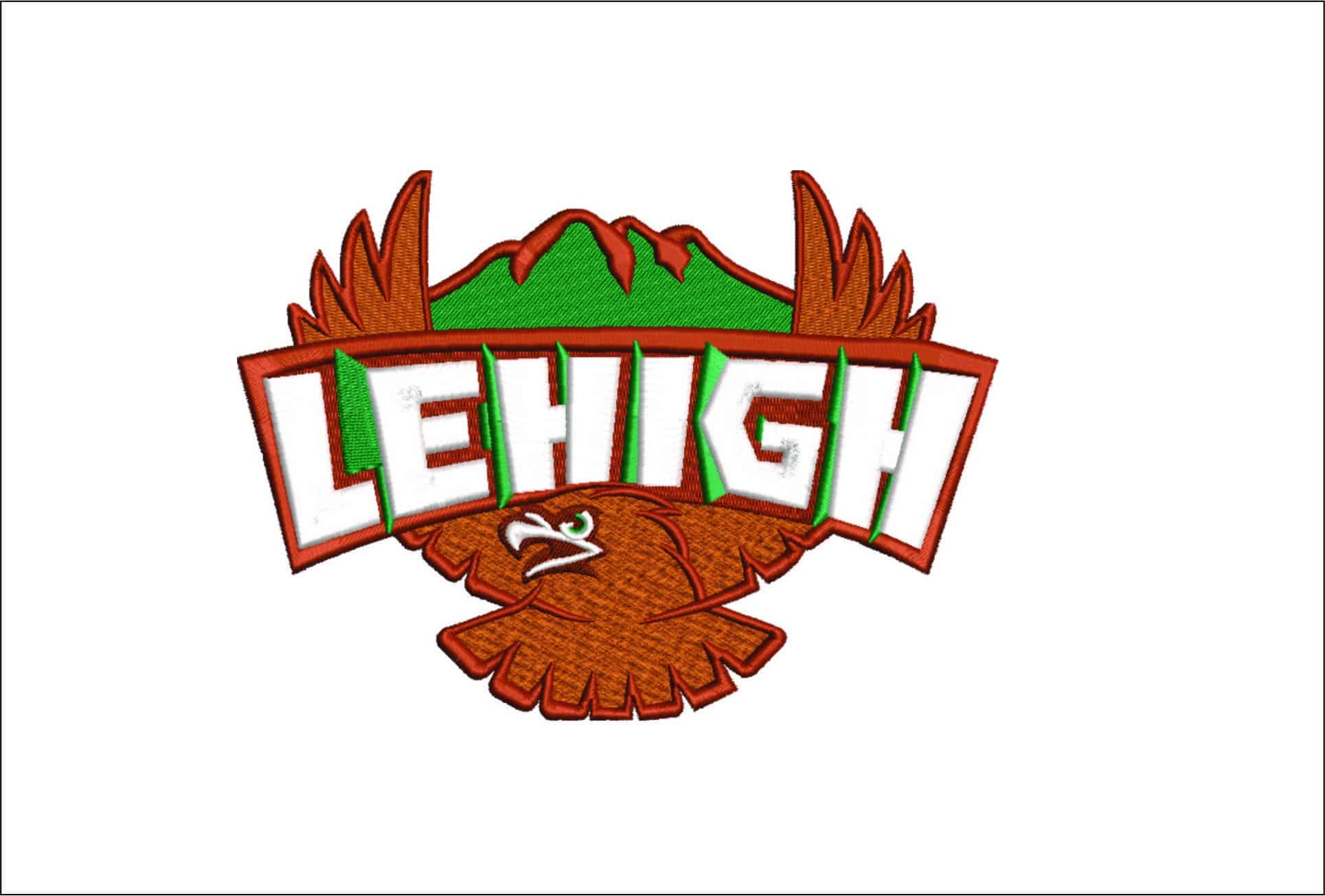 Lehigh 1996-2003 Logo Embroidery Design