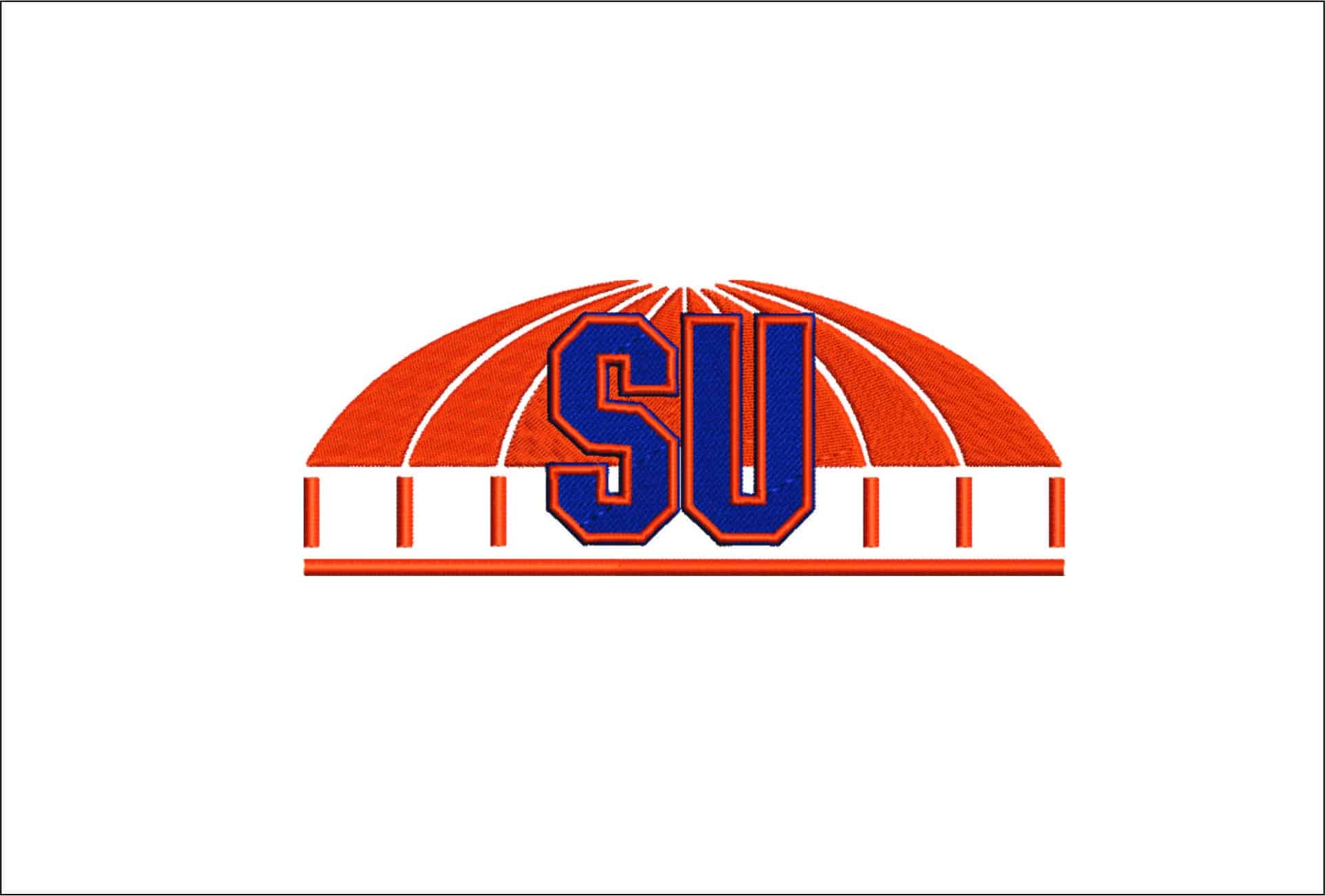 Syracuse 1998-2004 SU Carrier Dome Logo Embroidery Design