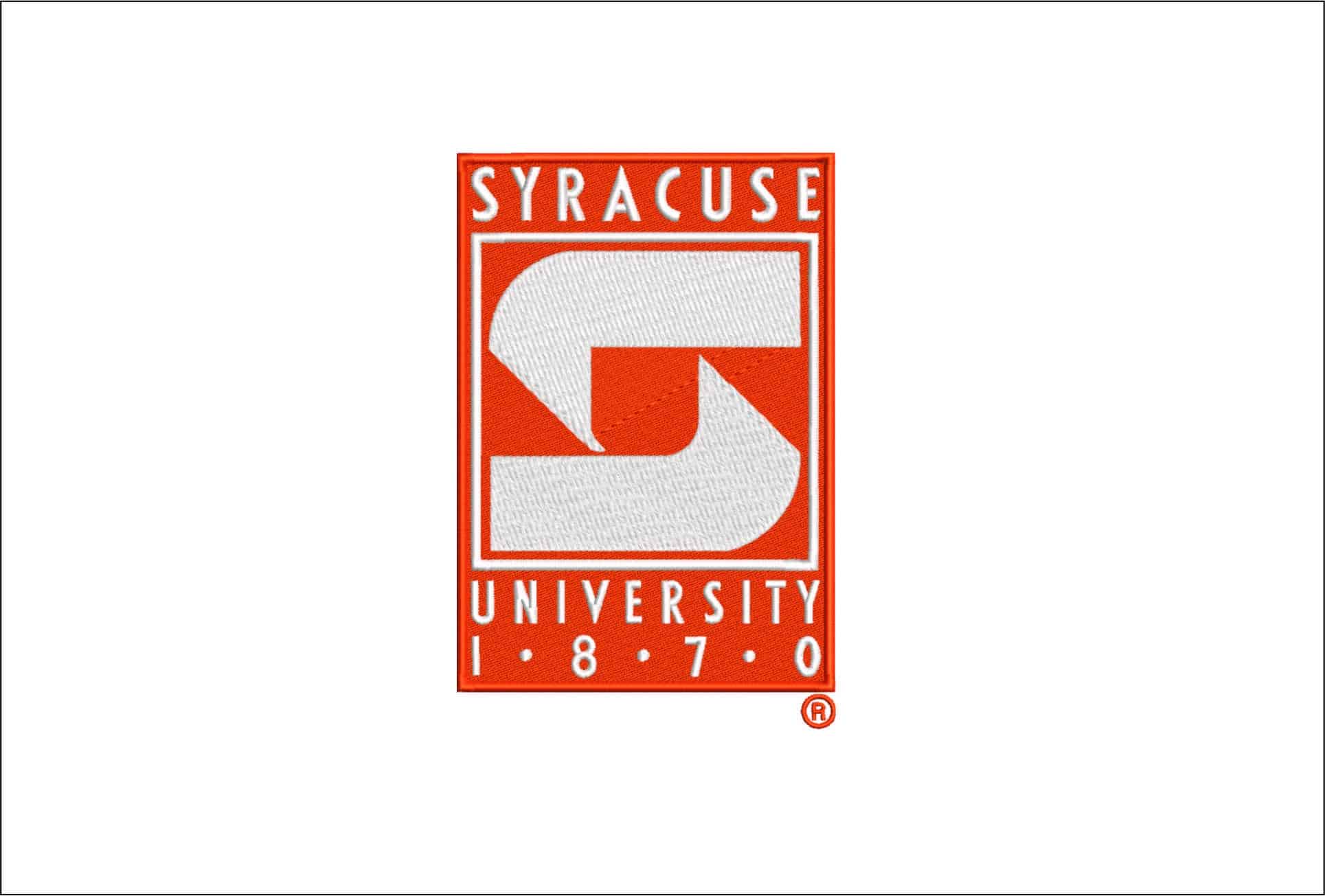 Syracuse 1970 Logo Embroidery Design
