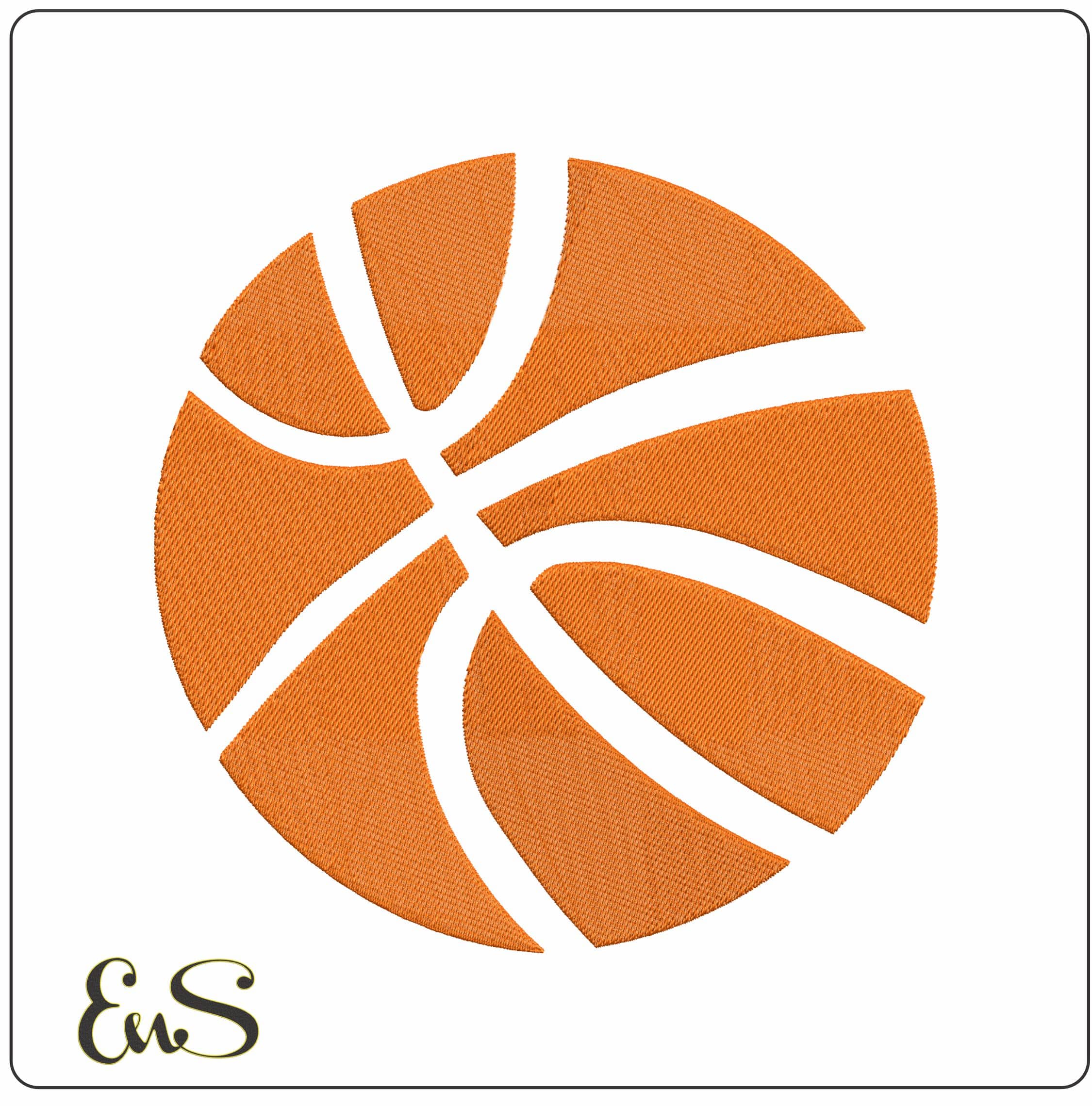 Air Jordan Basketball - Elegant embroidery design file - instant download