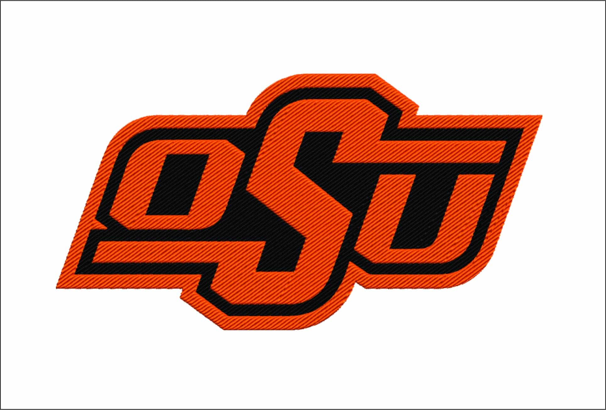 Oklahoma State Cowboys Brand OSU Logo Embroidery Design